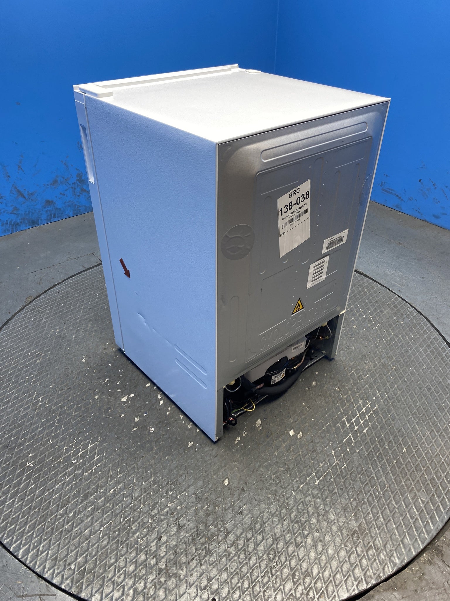 Hoover H-FRIDGE 300 HONLQ2S58EWK Under Counter Larder Fridge