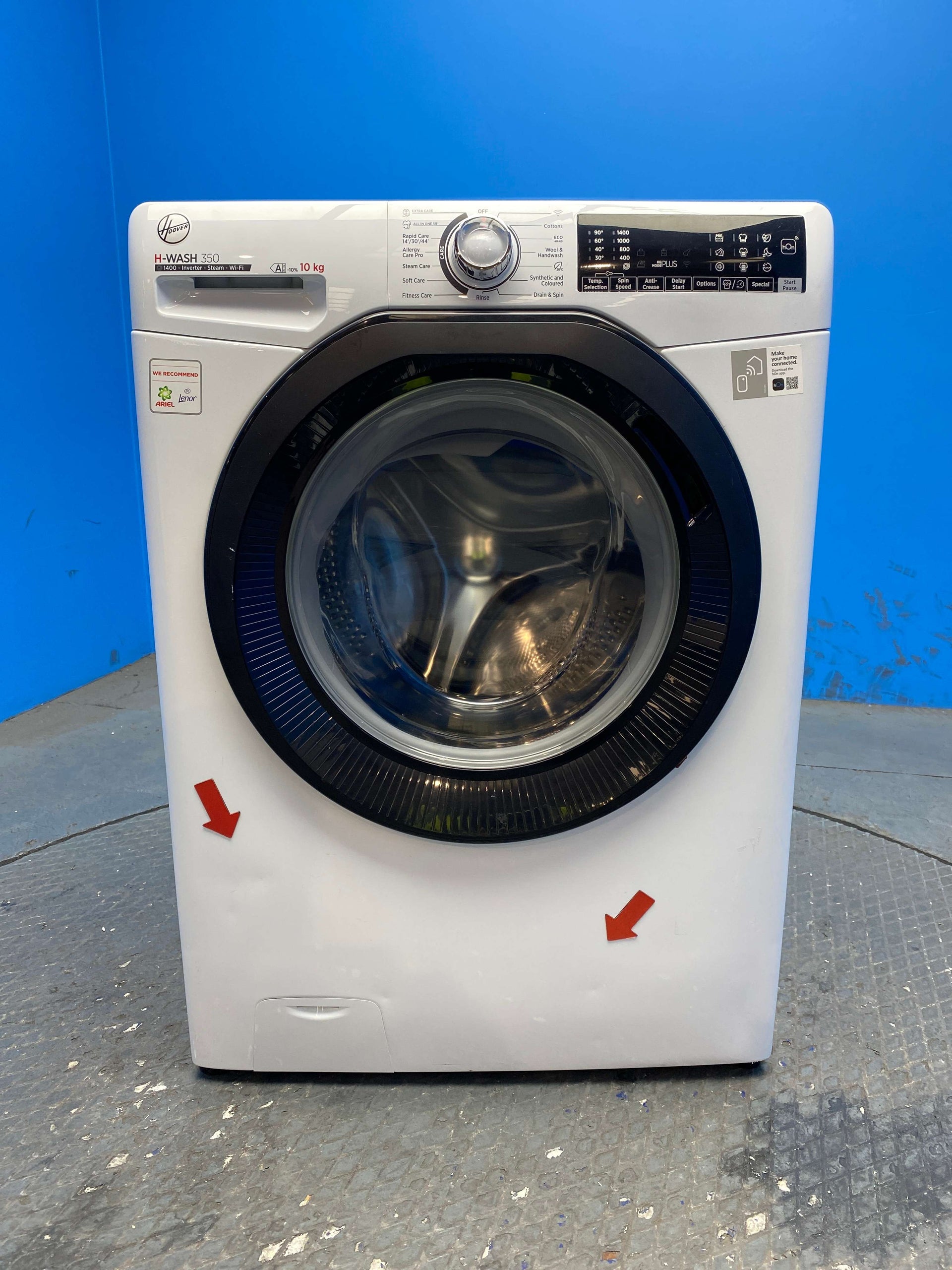 Hoover H3WPS4106TMB6 10kg 1400 Spin Washing Machine