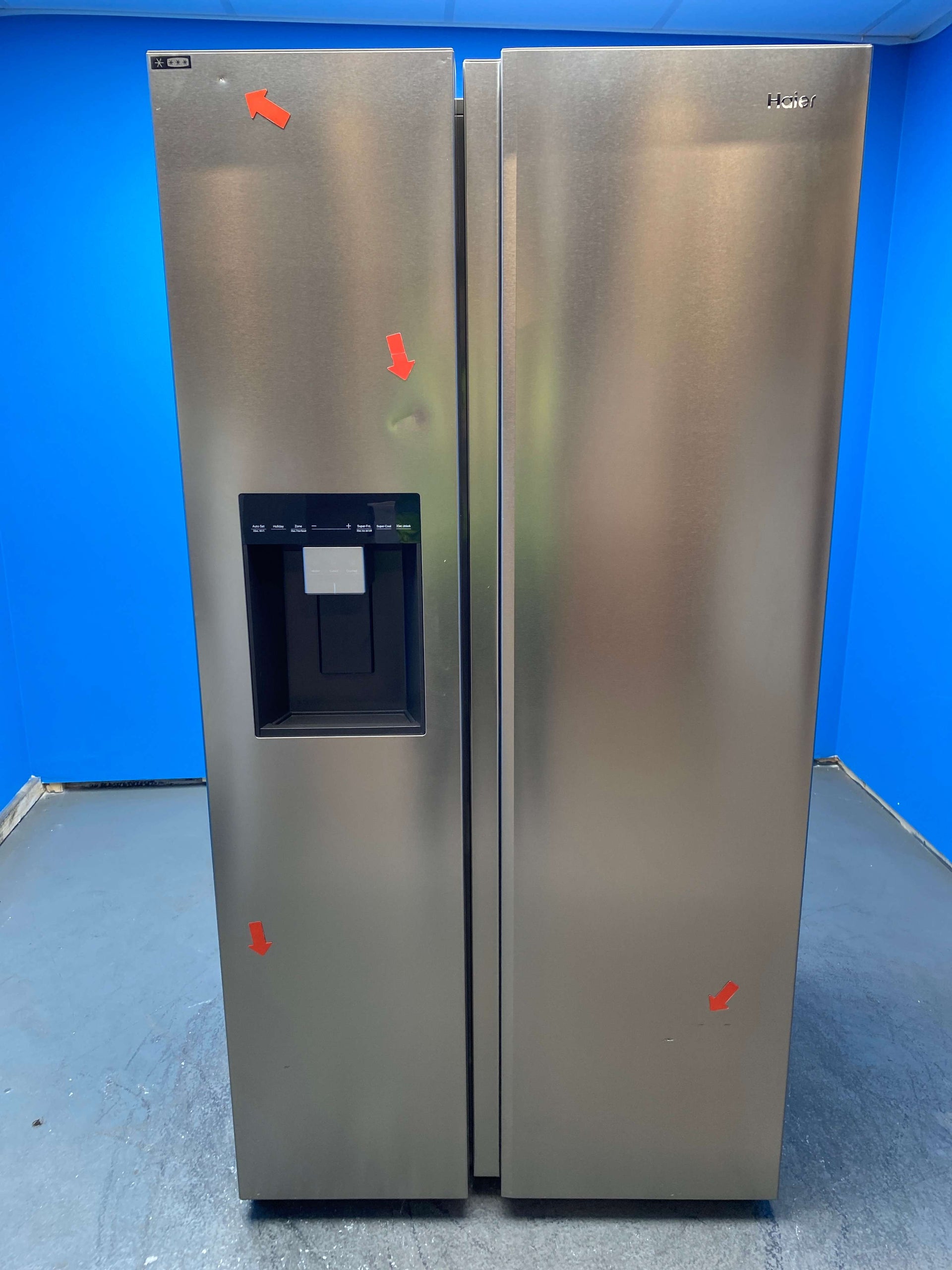 Haier Series 7 HSW79F18CIMM Plumbed American Fridge Freezer