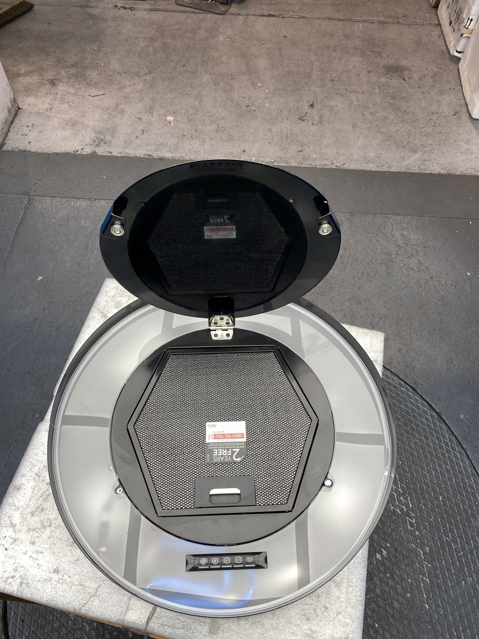 AEG 5000 ExtractionTech 50cm Pendant Island Cooker Hood