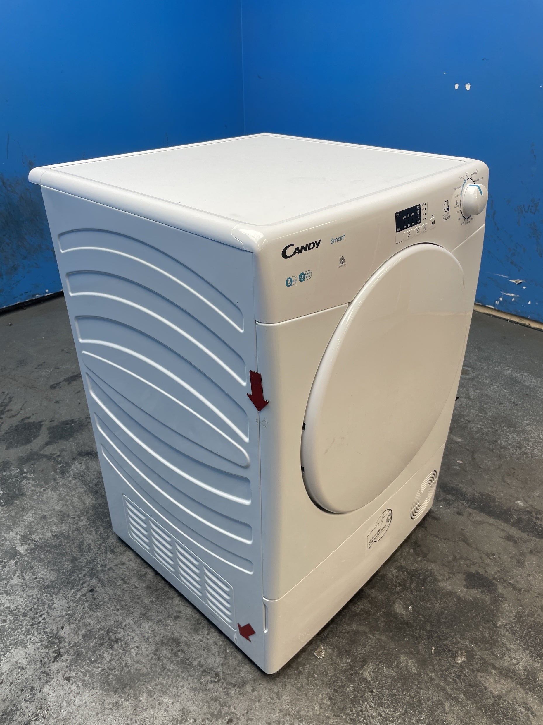 #GRC-163-490 - Candy Smart CSEC8LF-80 8kg Condenser Tumble Dryer