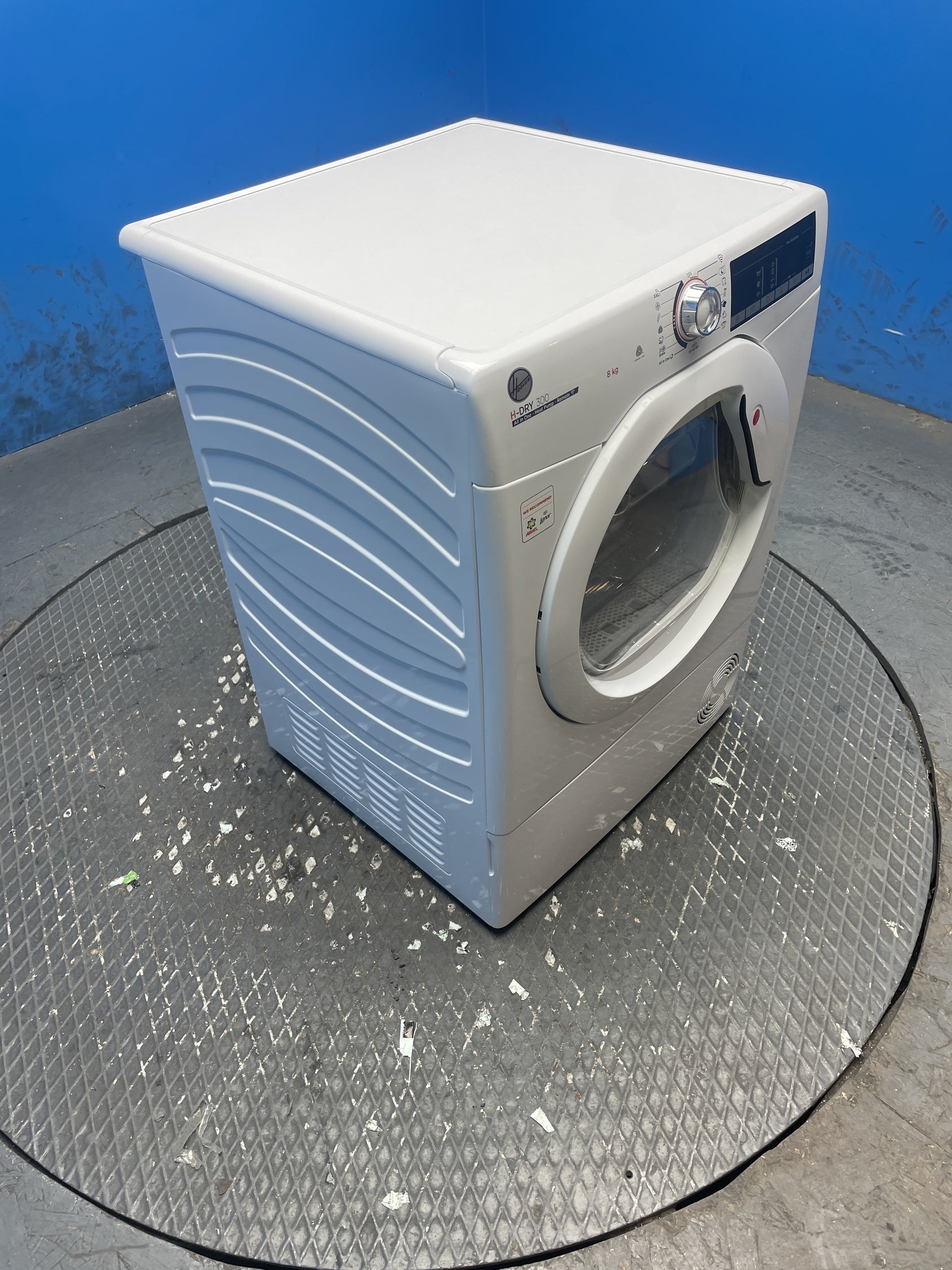 Hoover HLEH8A2DE 8kg Heat Pump Tumble Dryer