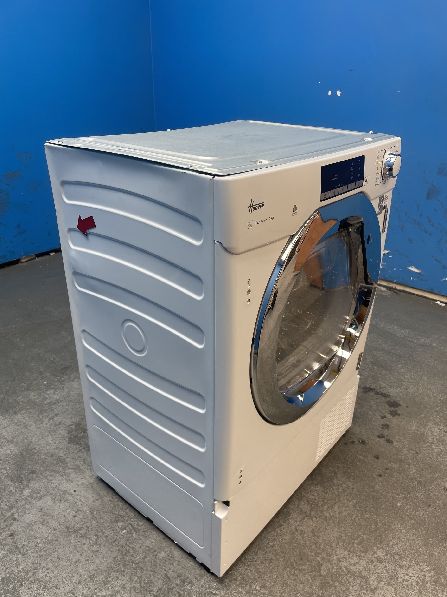 #GRC-159-572 - Hoover BATD H7A2TCE-80 7kg Integrated Heat Pump Tumble Dryer