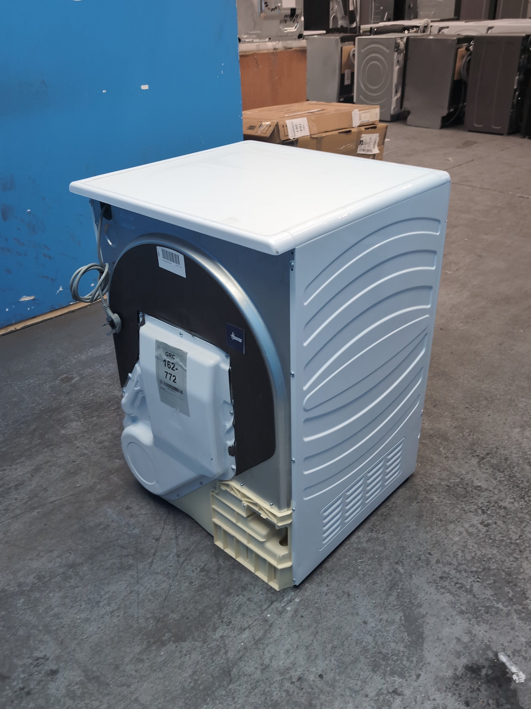 #GRC-162-772 - Hoover 8kg Condenser Tumble Dryer – WiFi Connected, White, B Energy Rating