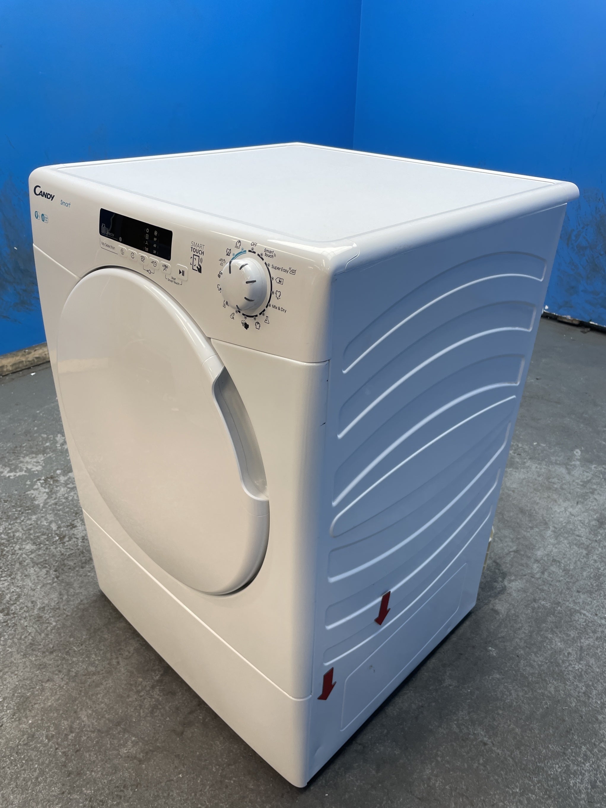 #GRC-160-368 - Candy CSE V9DF-80 9kg Vented Smart Tumble Dryer