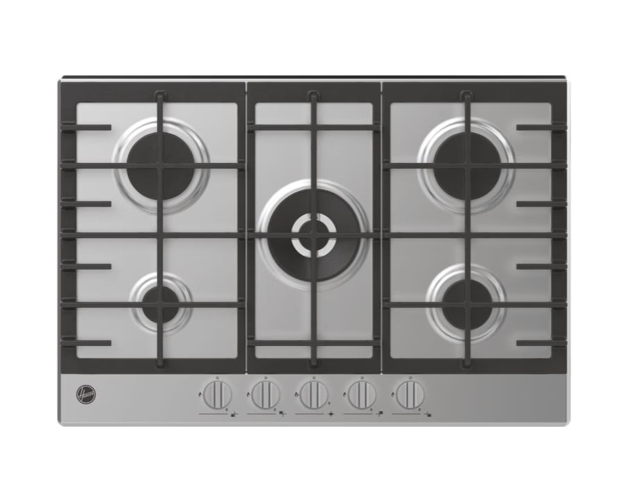 Hoover HHG75WK3X 75cm 5 Burner Stainless Steel Gas Hob – Renew 2 U