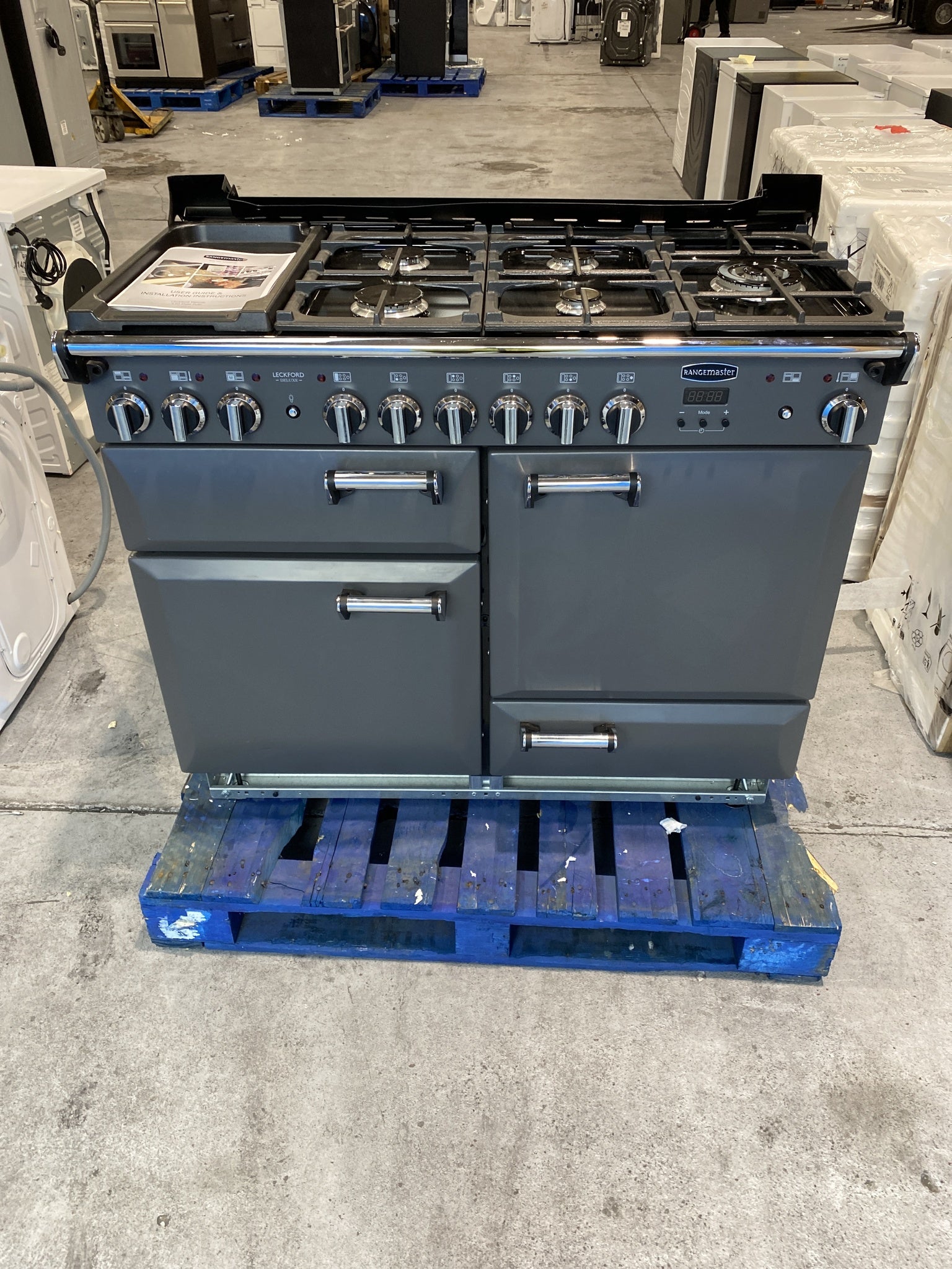 Rangemaster Leckford Deluxe 110cm Dual Fuel Cooker