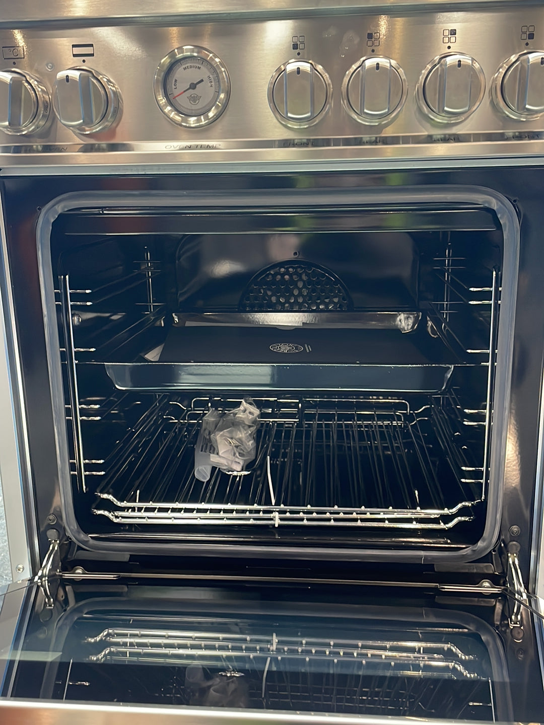#GRC-164-449 - Bertazzoni Master Series 60cm Electric Range Cooker – 69L Capacity, 4 Zone Induction Hob, Stainless Steel