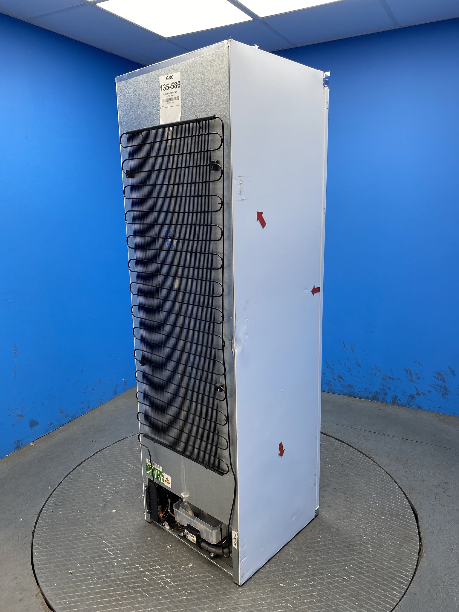 Haier HAUN518EWK 200L Integrated Total No Frost Freezer