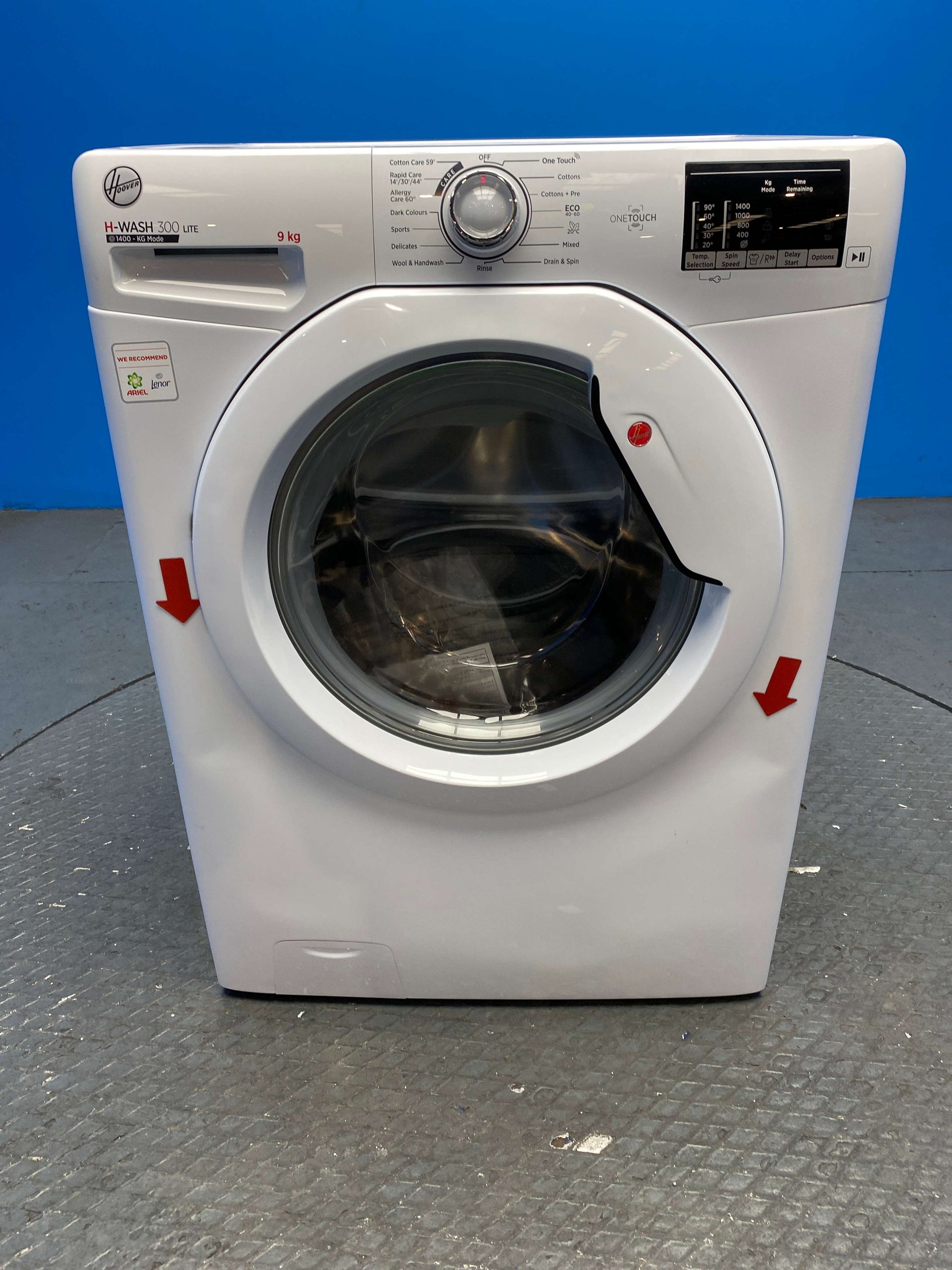 Hoover H3W492DA4 9kg 1400 Spin Washing Machine