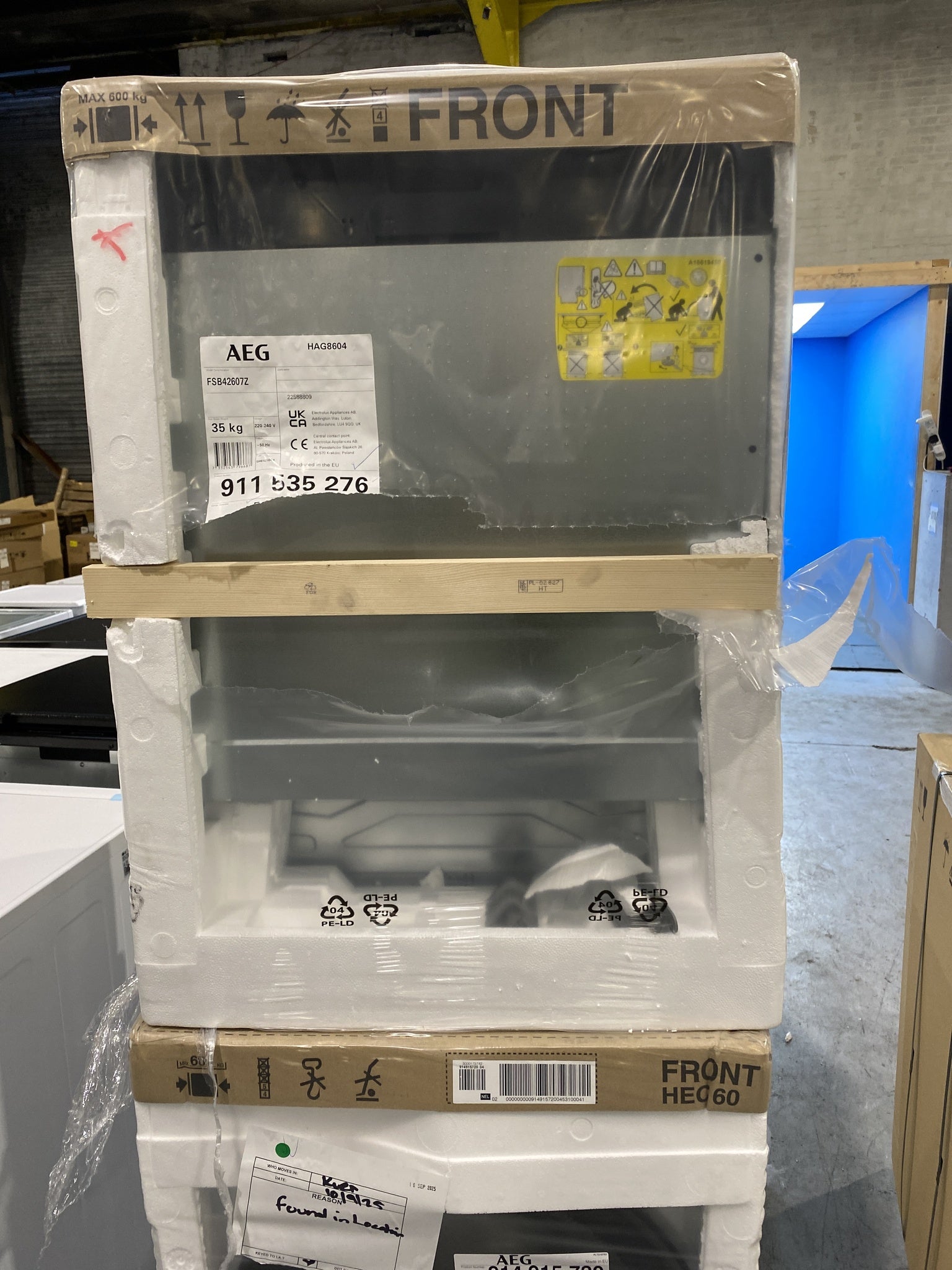 AEG 3000 AirDry FSB42607Z 13 Place Integrated Dishwasher