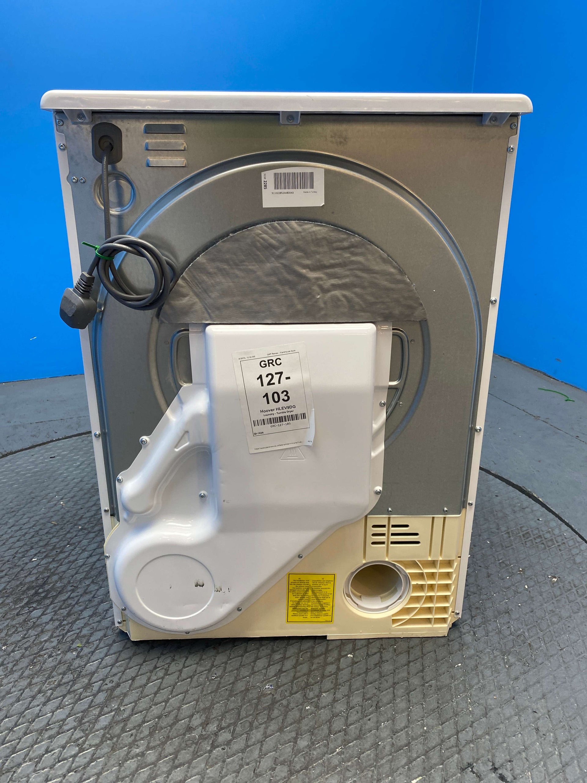 Hoover HLEV9DG 9kg Vented Tumble Dryer