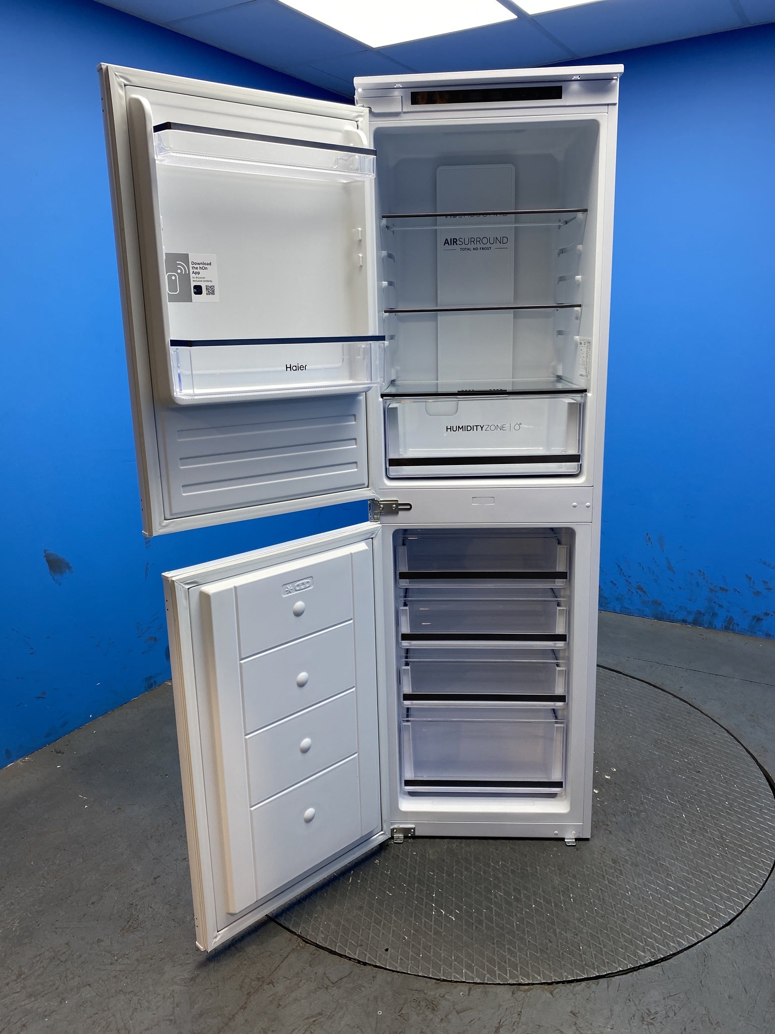 Haier HB50T618FMK Built-In Fridge Freezer - No Frost, E Rated