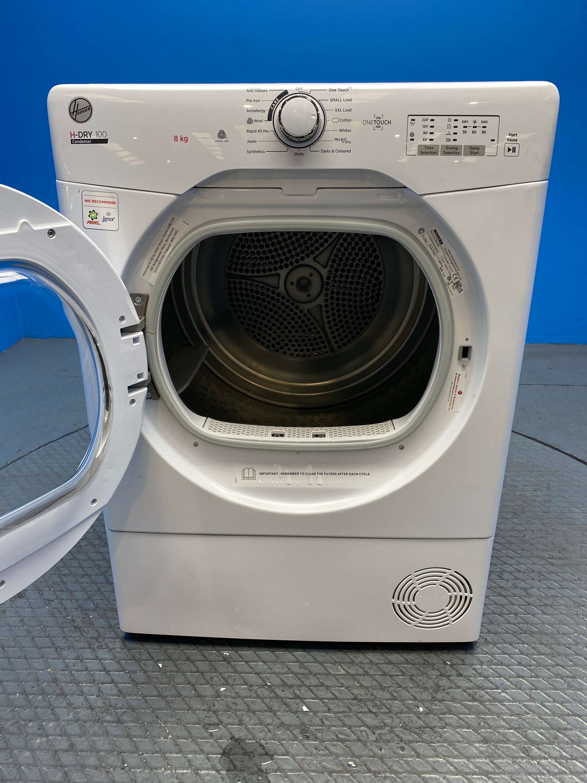 Hoover HLEC8LG 8kg Condenser Tumble Dryer