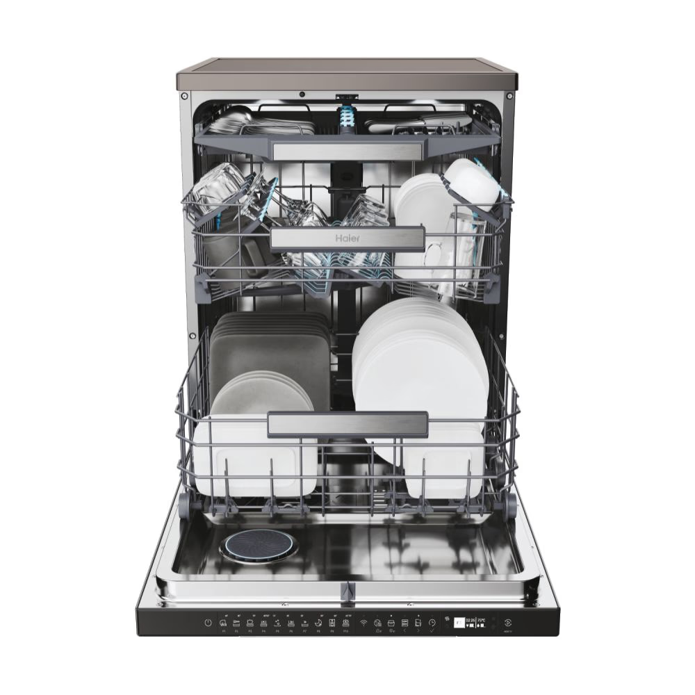 Haier XF4A4M4PDA Series 7 I-Pro Shine 14 Place Setting Dishwasher – Renew 2 U