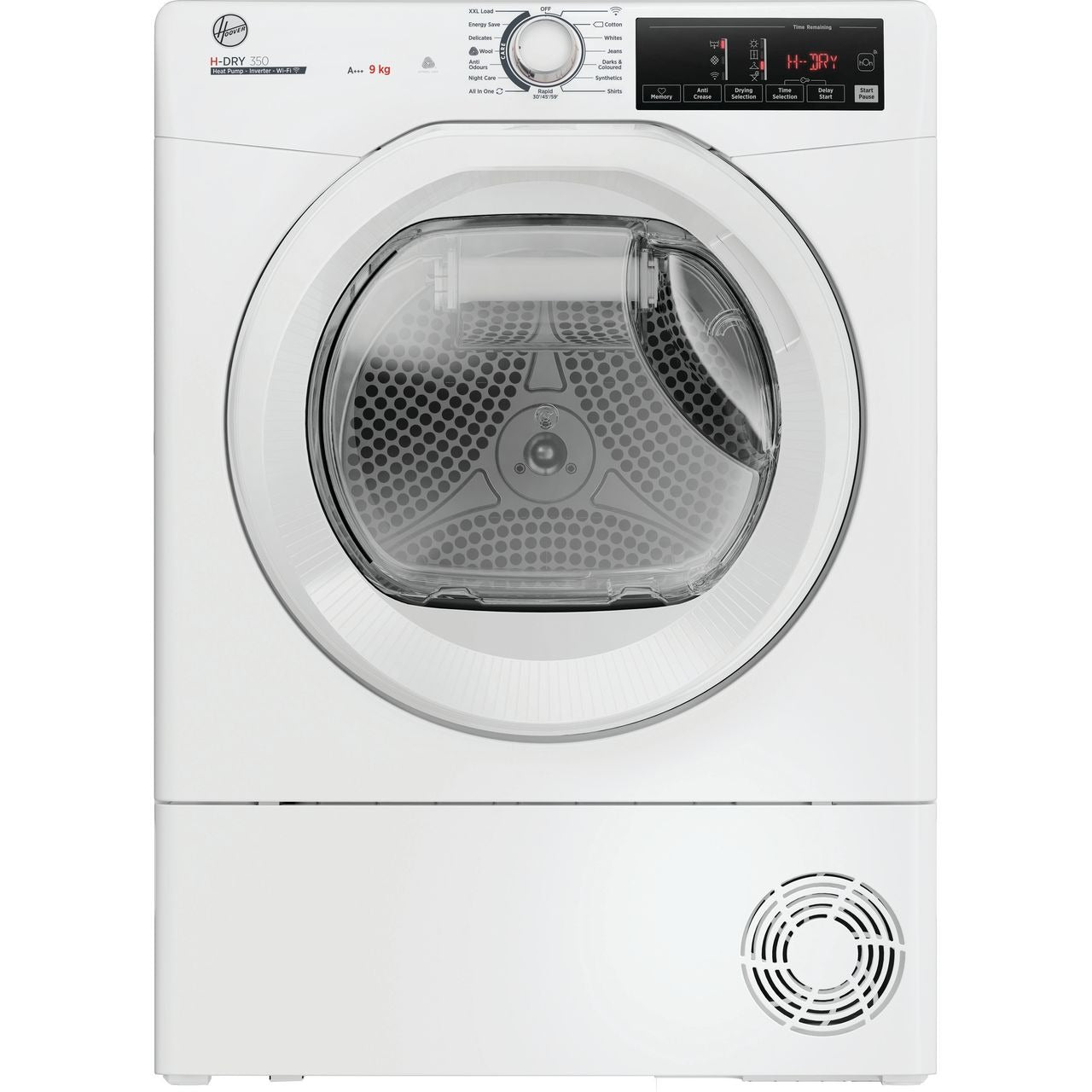 Hoover HRE H9A3TE-80/N H-DRY 350 9kg Heat Pump Tumble Dryer  – Renew 2 U