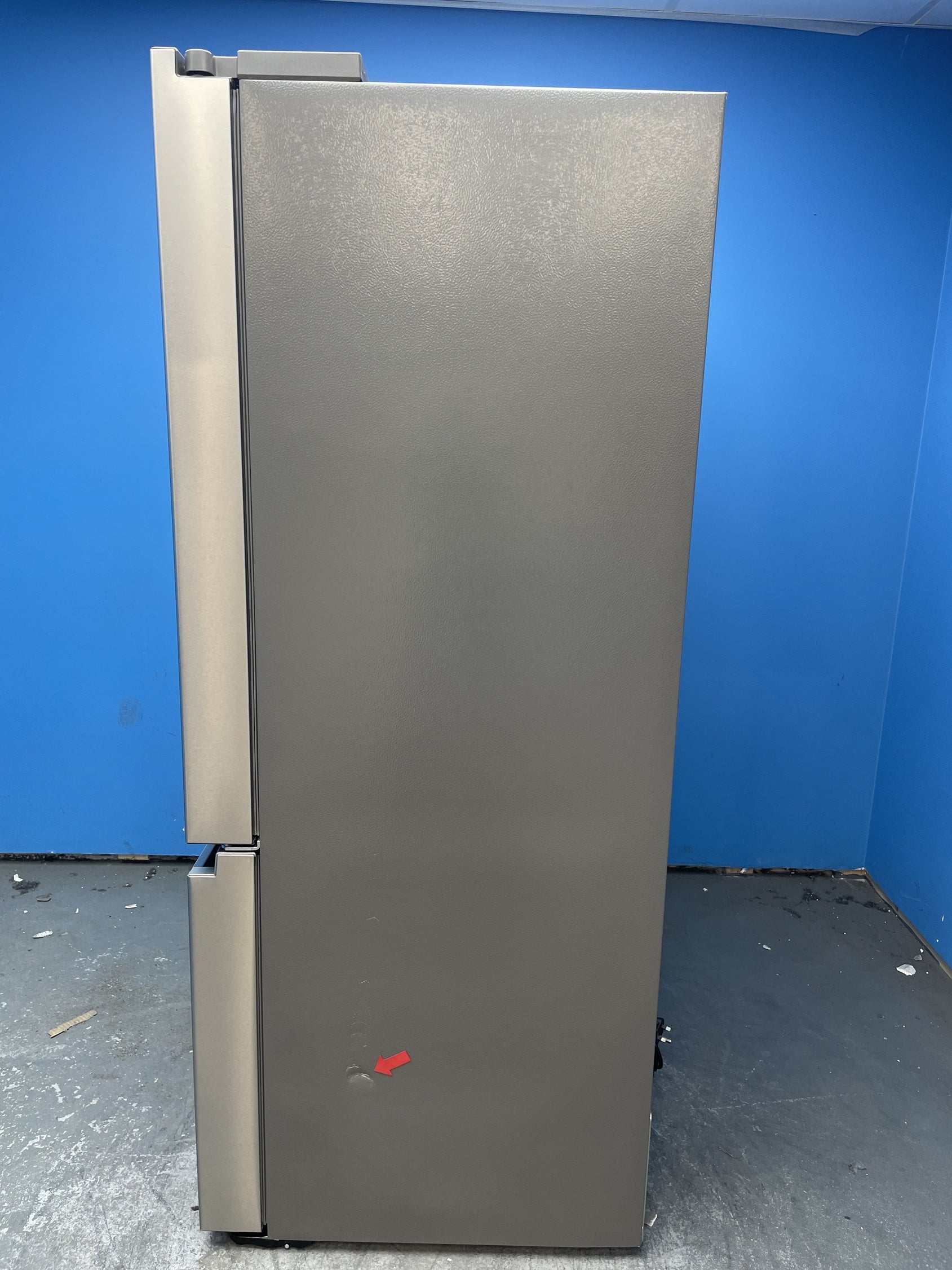 #GRC-157-495 - Hisense 91.4cm French Door Fridge Freezer – 612L, Stainless Steel