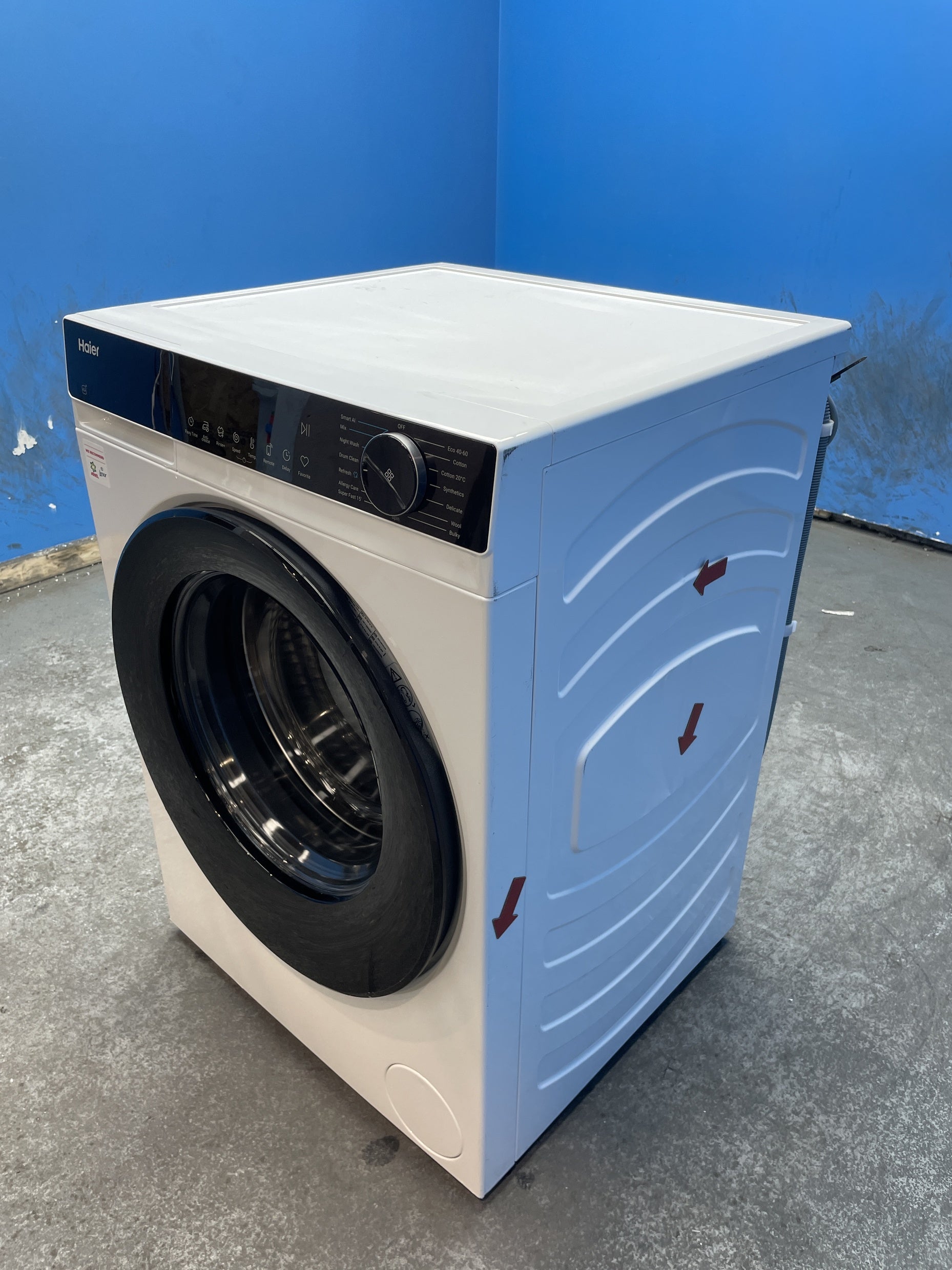 #GRC-163-864 - Haier X Series 5 11kg 1400rpm Washing Machine – Smart Dual Spray, White