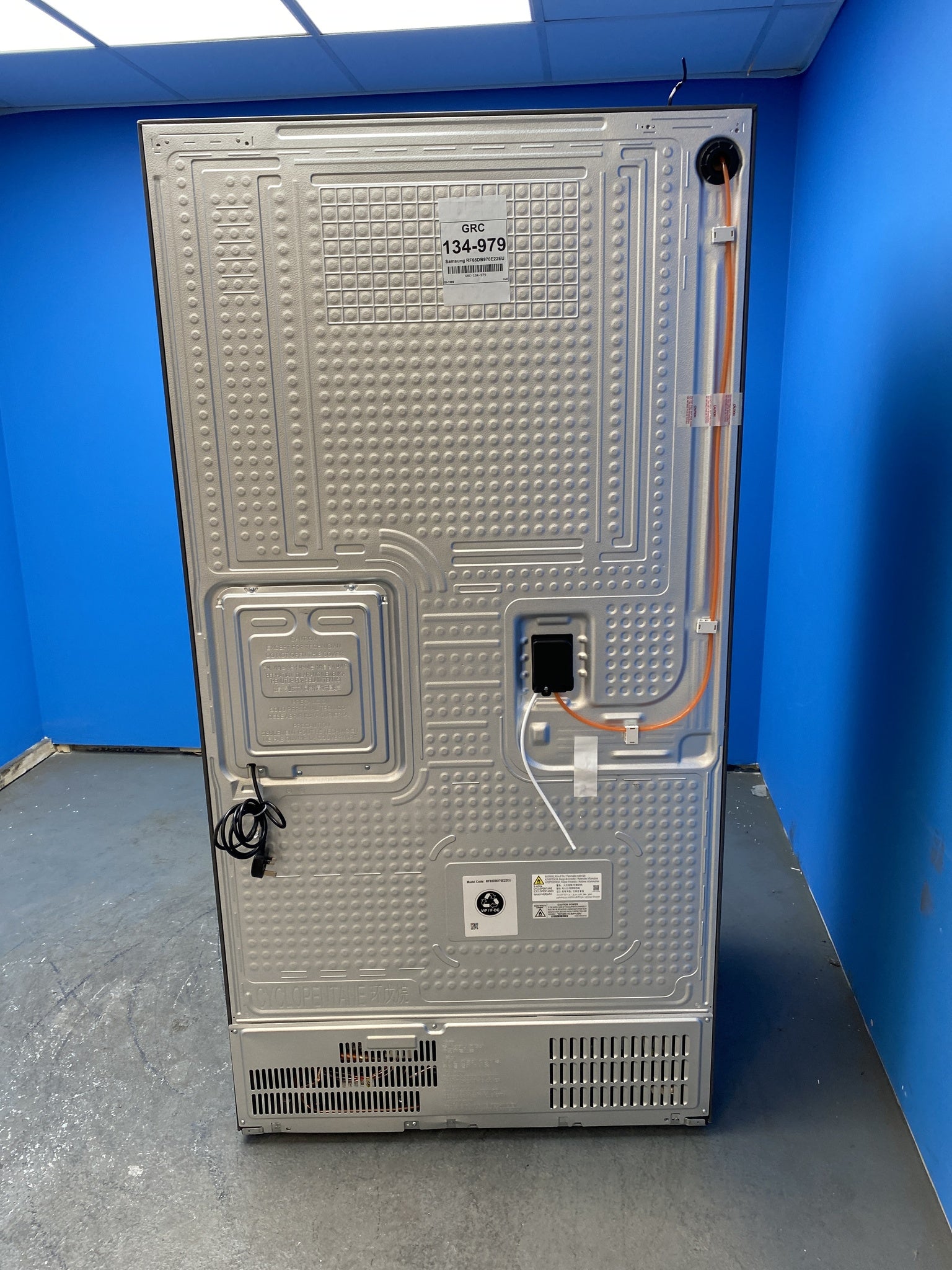 Samsung Bespoke RF65DB970E22 See-Thru Door American Fridge Freezer