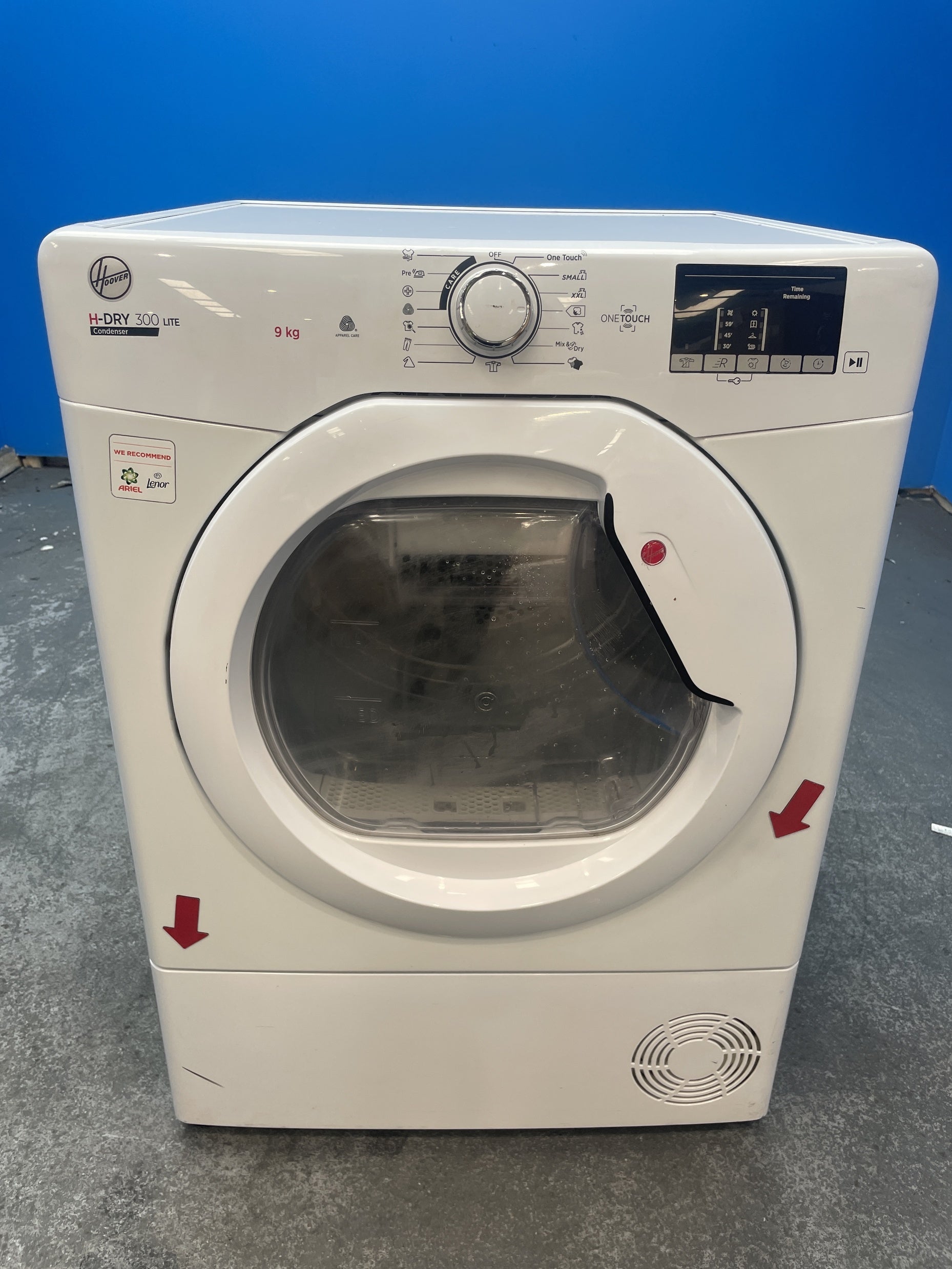 #GRC-141-623 - Hoover HLEC9DE 9kg Condenser Tumble Dryer