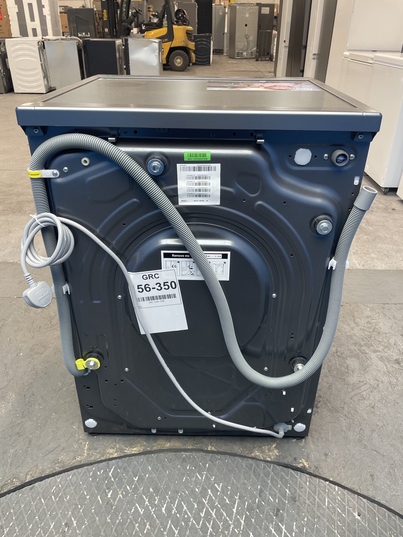 #GRC-156-350 - Hoover Pro Wash Series 3 HBWR 496B8G-80 9/6kg 1400rpm Washer Dryer