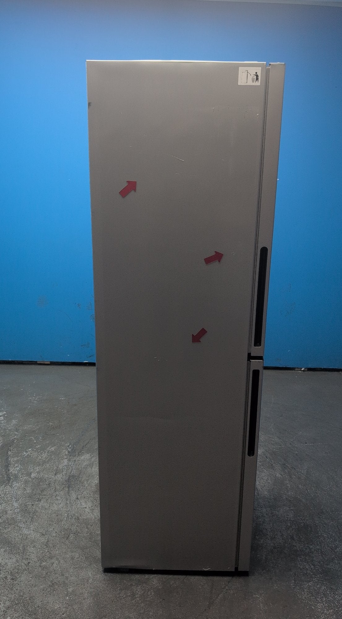 #GRC-162-875 - Hoover H-FRIDGE 300 54.5cm 50/50 Fridge Freezer – 252L, Silver, Low Frost