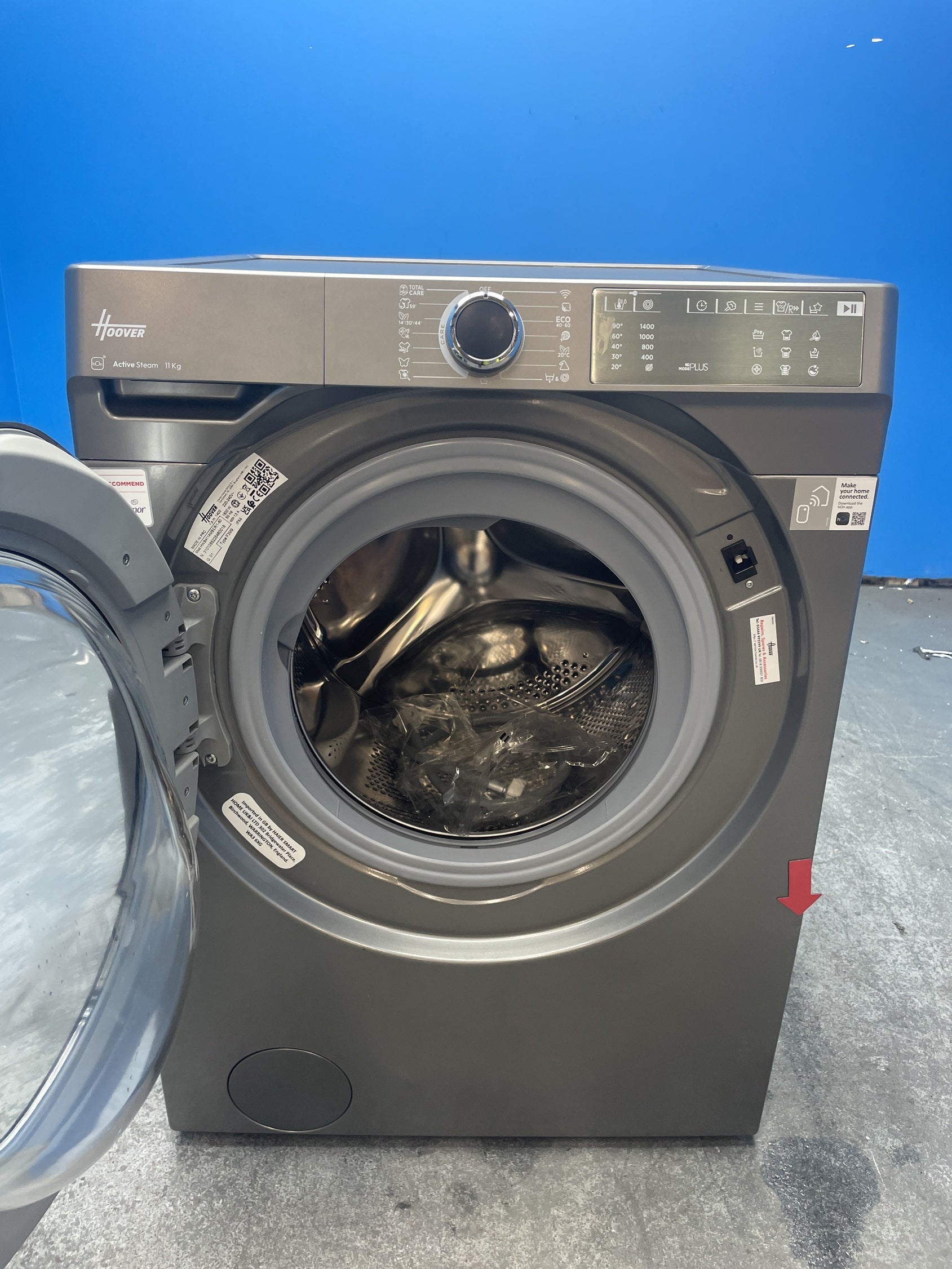 #GRC-159-249 - Hoover HWB411AMBCR/1-80 11kg 1400 Spin Washing Machine