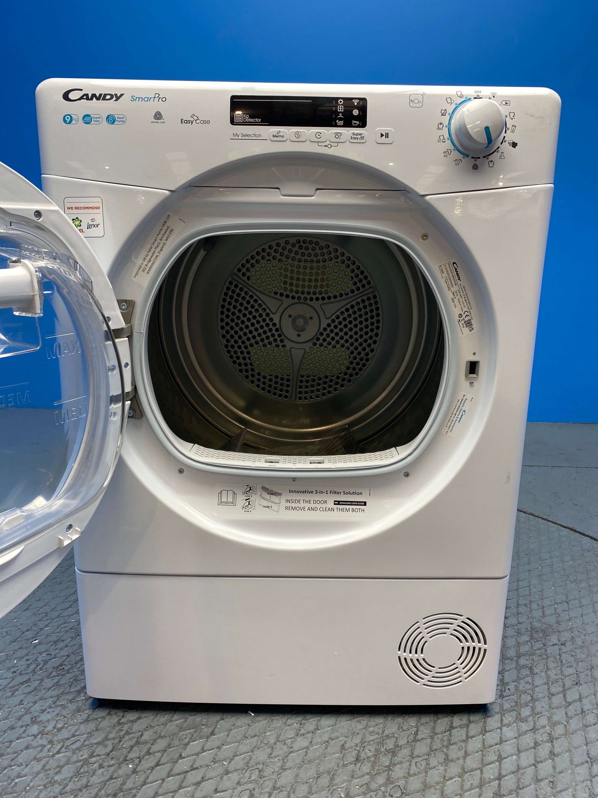 Candy CSOEH9A2DE 9kg Heat Pump Tumble Dryer