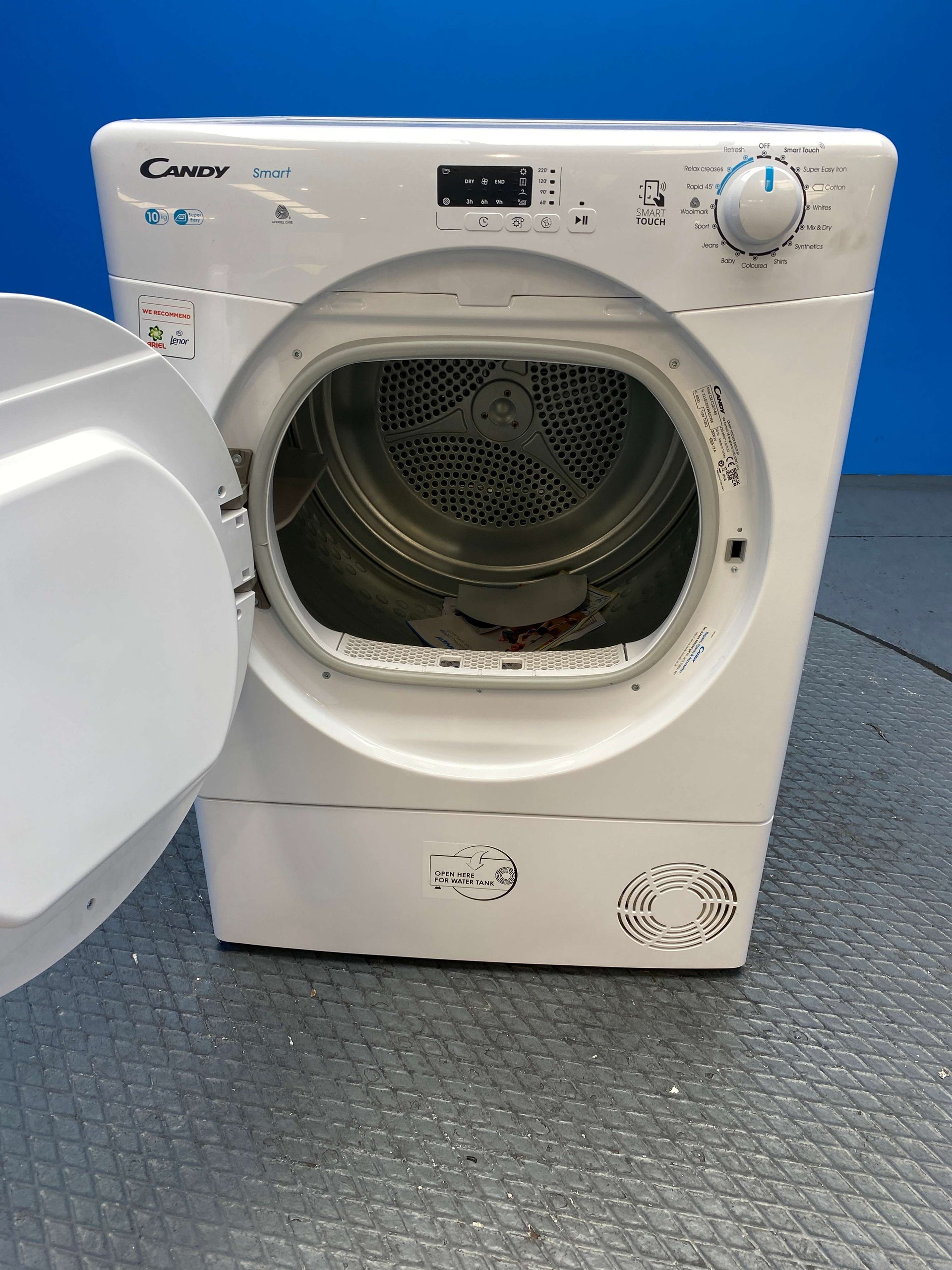 Candy CSEC10LF 10kg Condenser Tumble Dryer