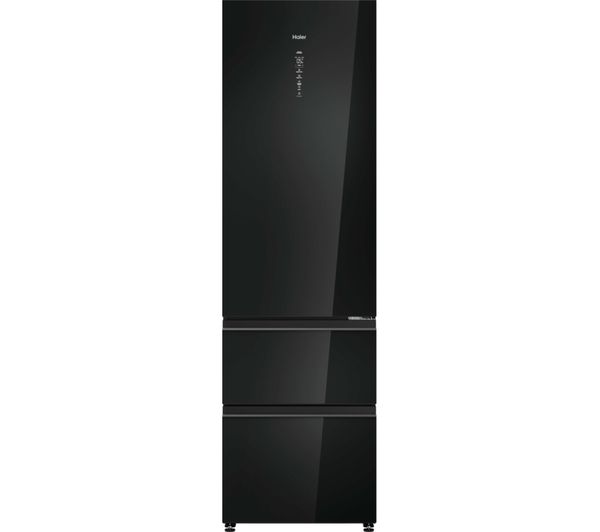 Haier 205cm No Frost Fridge Freezer – Obsidian Black