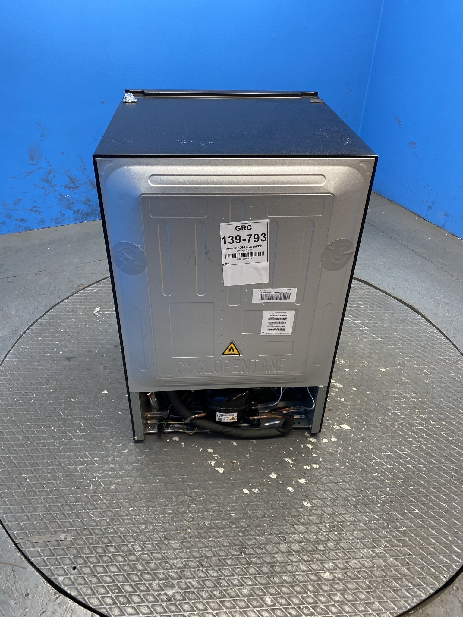 Hoover HONLQ2S58EBK H-FRIDGE 300 Mini Undercounter Fridge