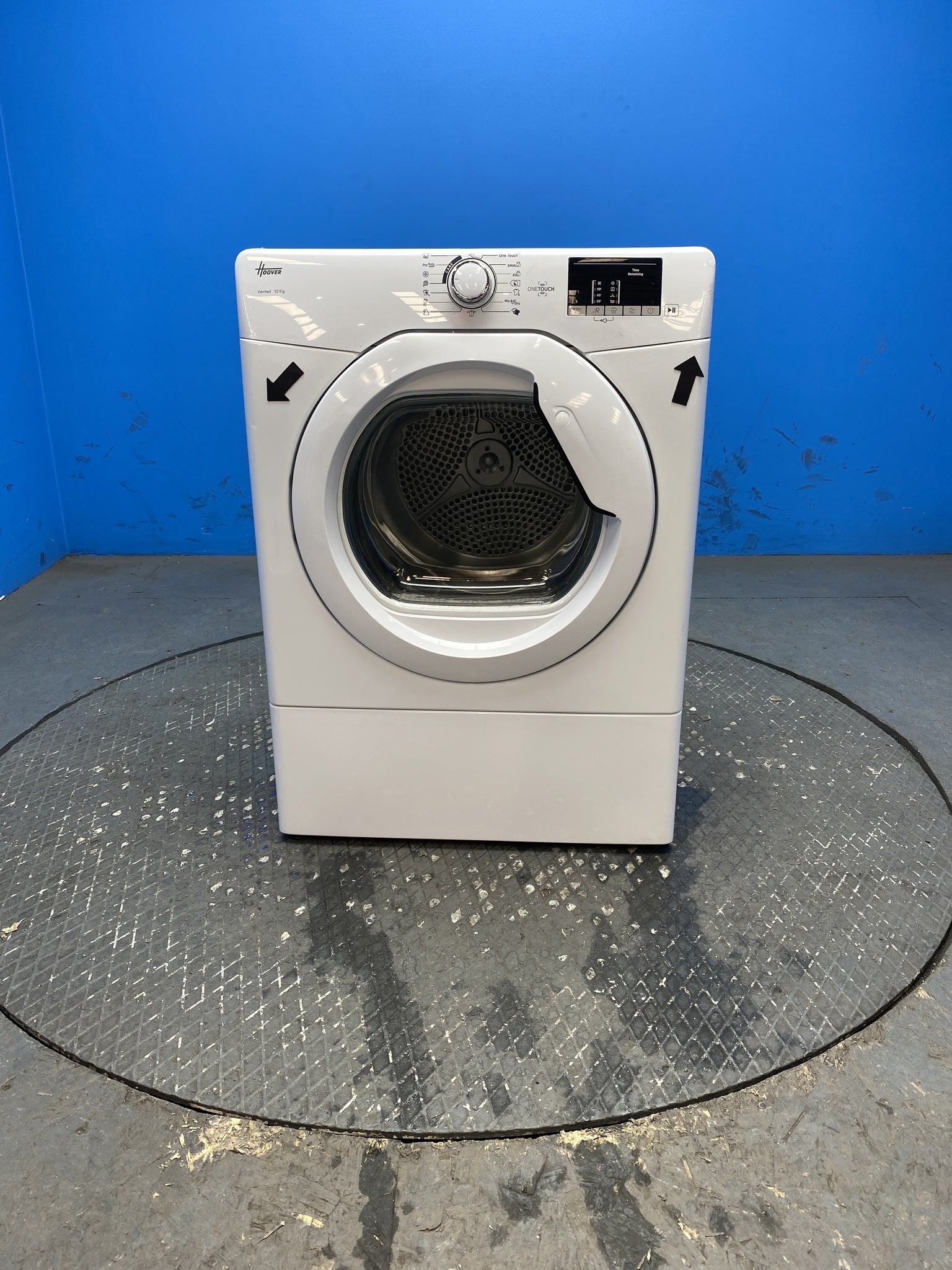 #GRC-155-188 - Hoover HLE V10DG-80 10kg Vented Tumble Dryer