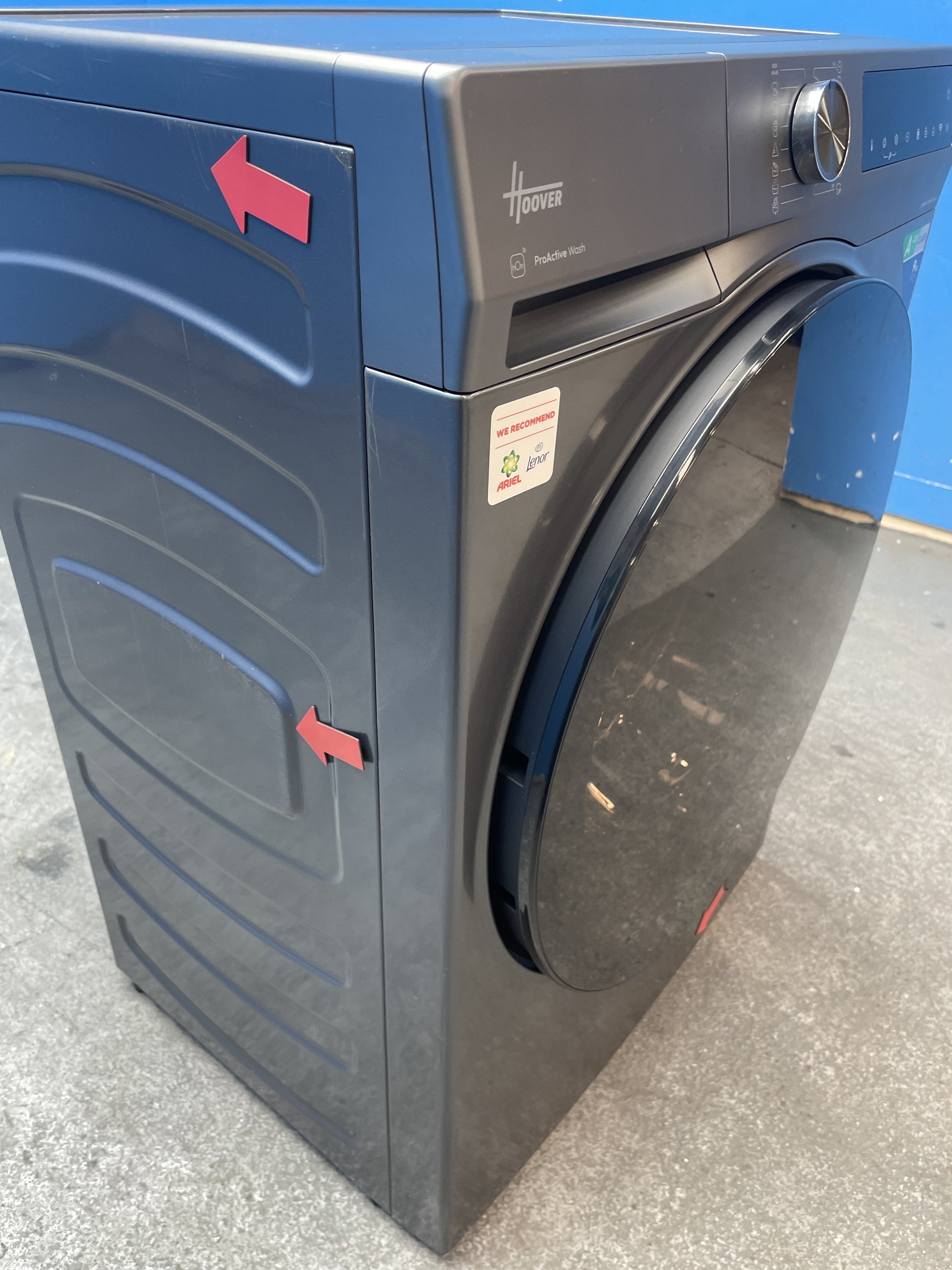 #GRC-157-299 - Hoover HBP 49SBL8G-80 Pro Wash Series 5 9kg 1400rpm Washing Machine