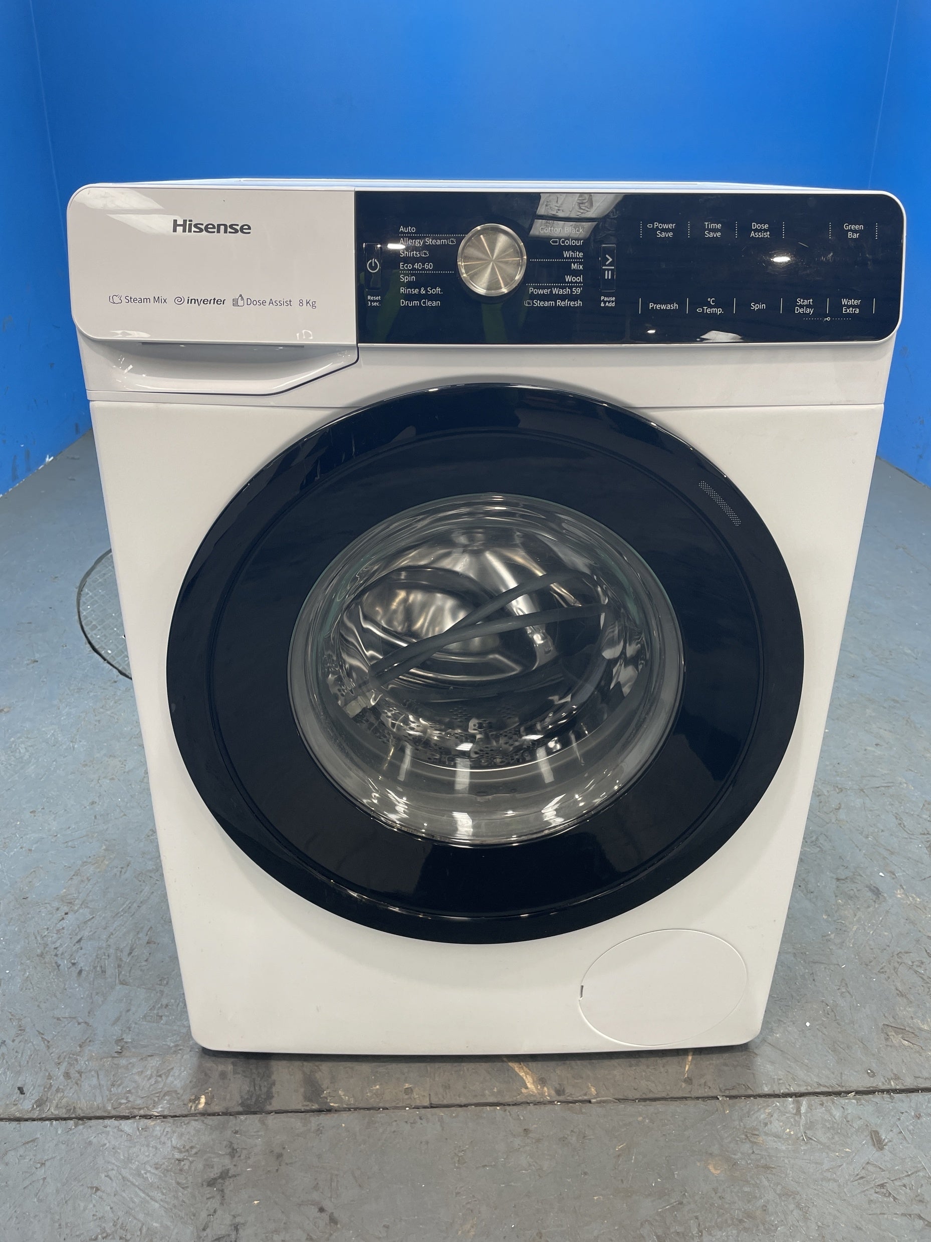 #GRC-157-230 - Hisense WFGA80141VM 8kg 1400rpm Washing Machine