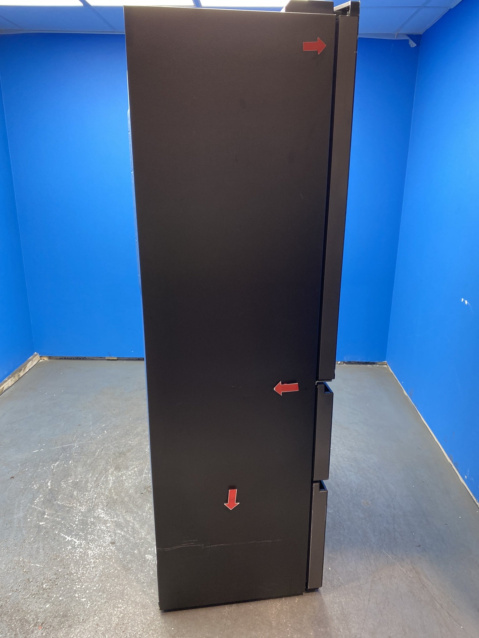 Haier Series 7 HFKR7819DWGB Frost Free French Door Fridge Freezer