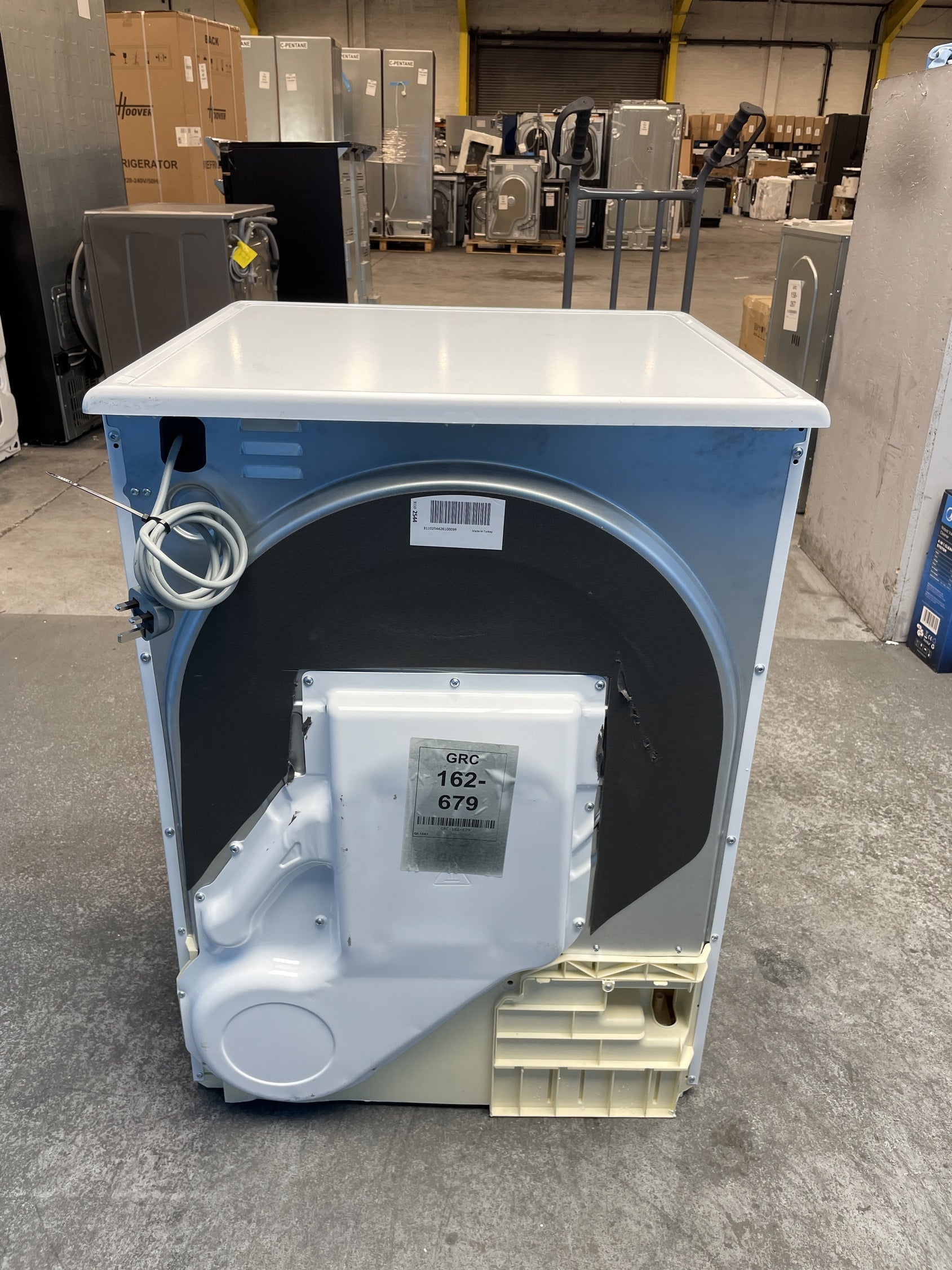 #GRC-162-679 - Candy Smart 8kg Condenser Tumble Dryer – NFC Connectivity, White