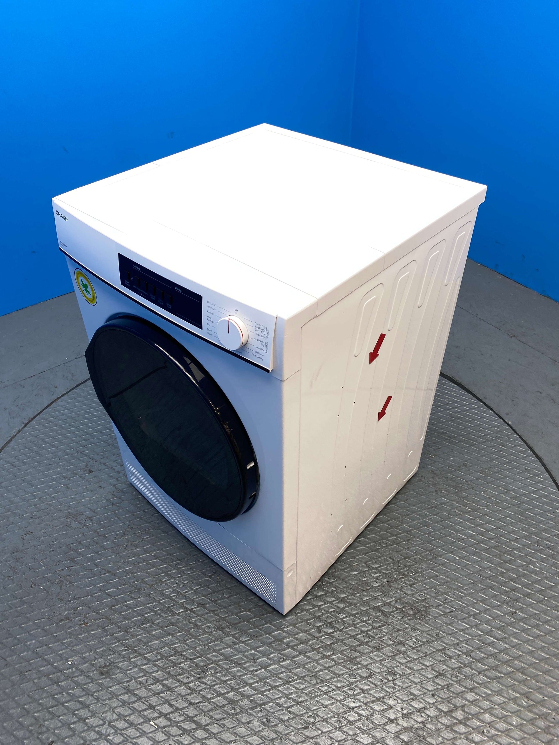 Sharp KD-NCB0S7GW9 10kg Condenser Tumble Dryer