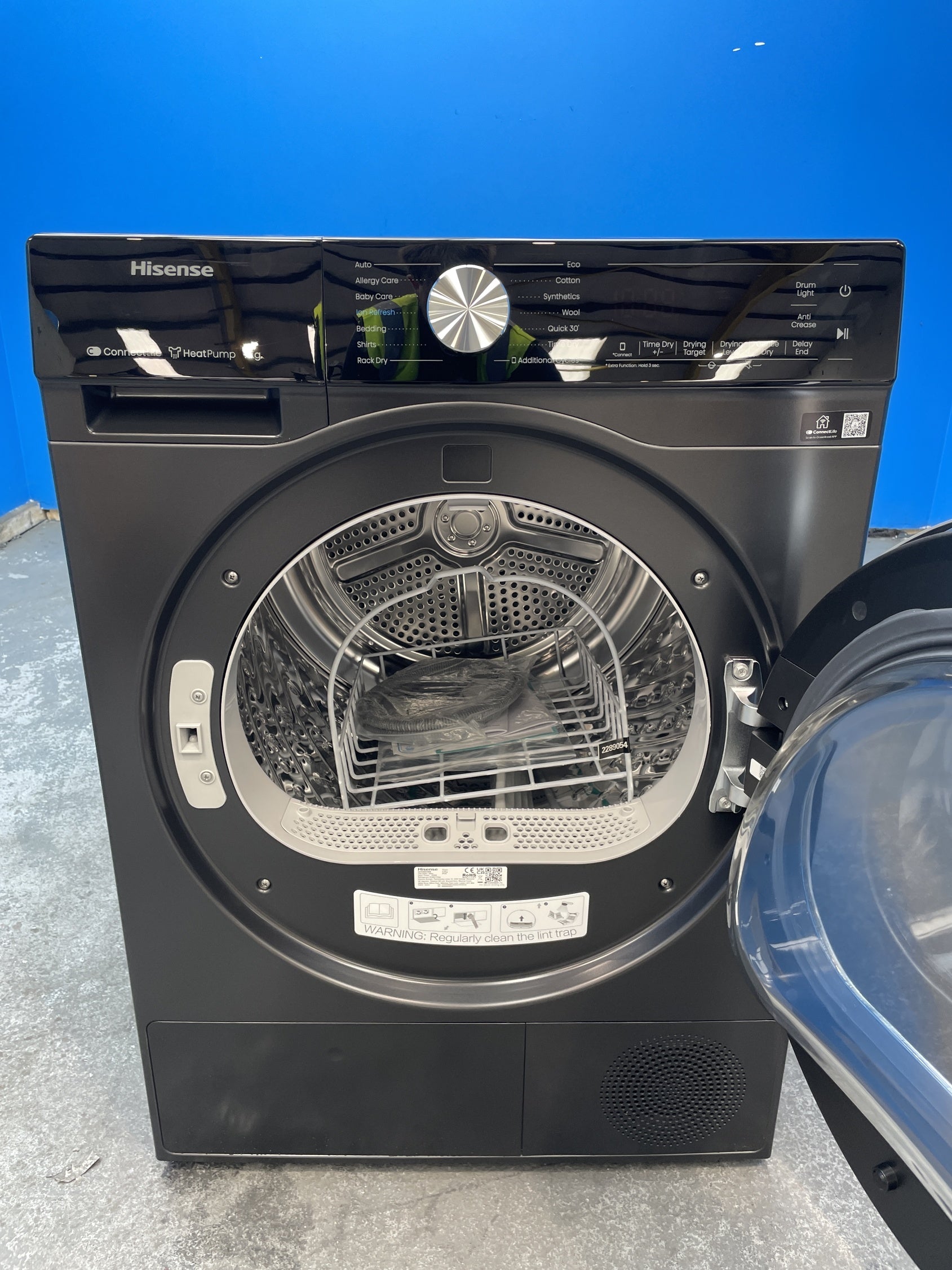 #GRC-159-657 - Hisense DH5S902BB 9kg Heat Pump Tumble Dryer
