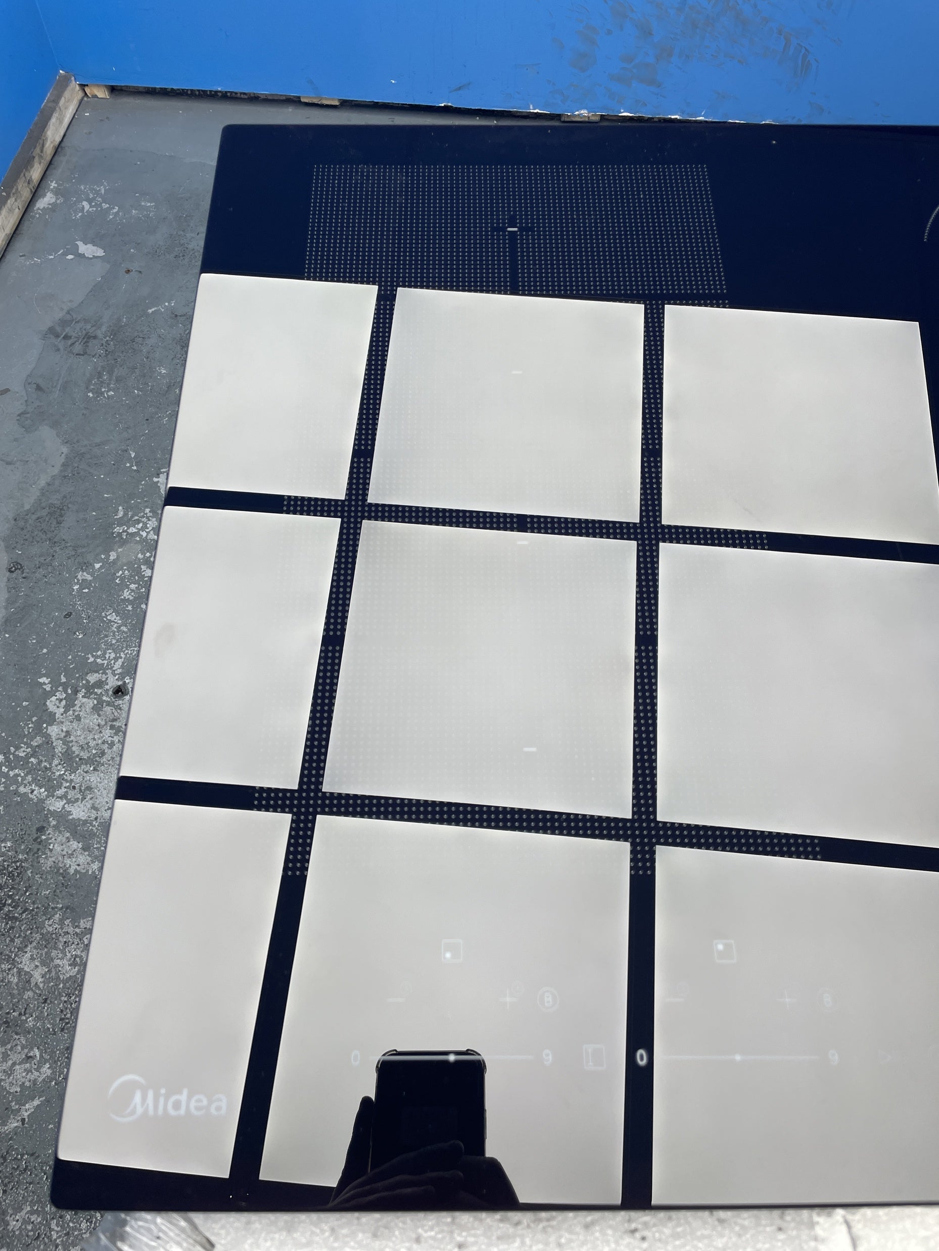 #GRC-154-584 - Midea MIH742F558K1 60cm 4 Zone Induction Hob with Flex Zone
