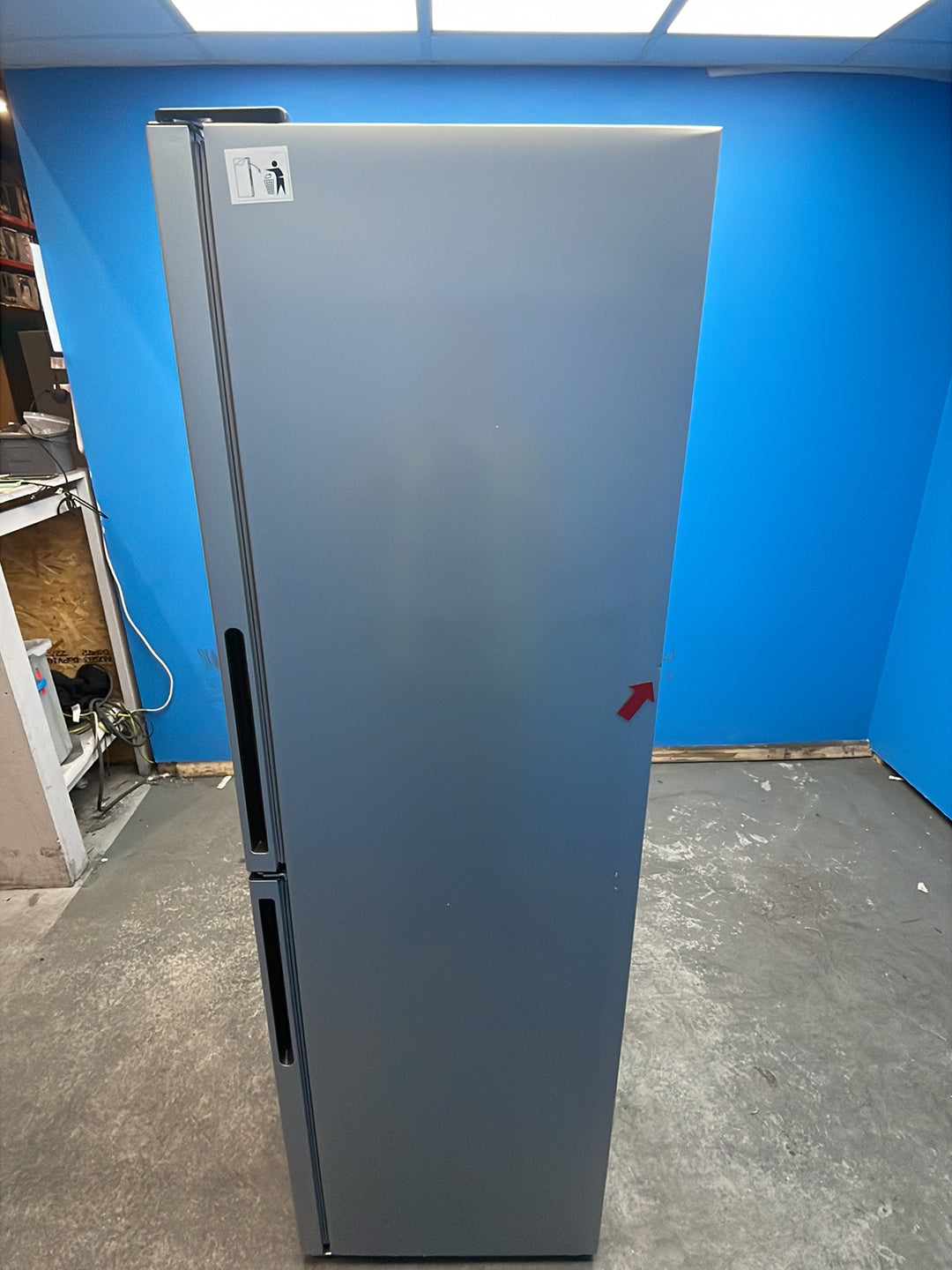 #GRC-163-040 - Candy 54.5cm Fridge Freezer – 252L, Silver, Low Frost, Smart WiFi