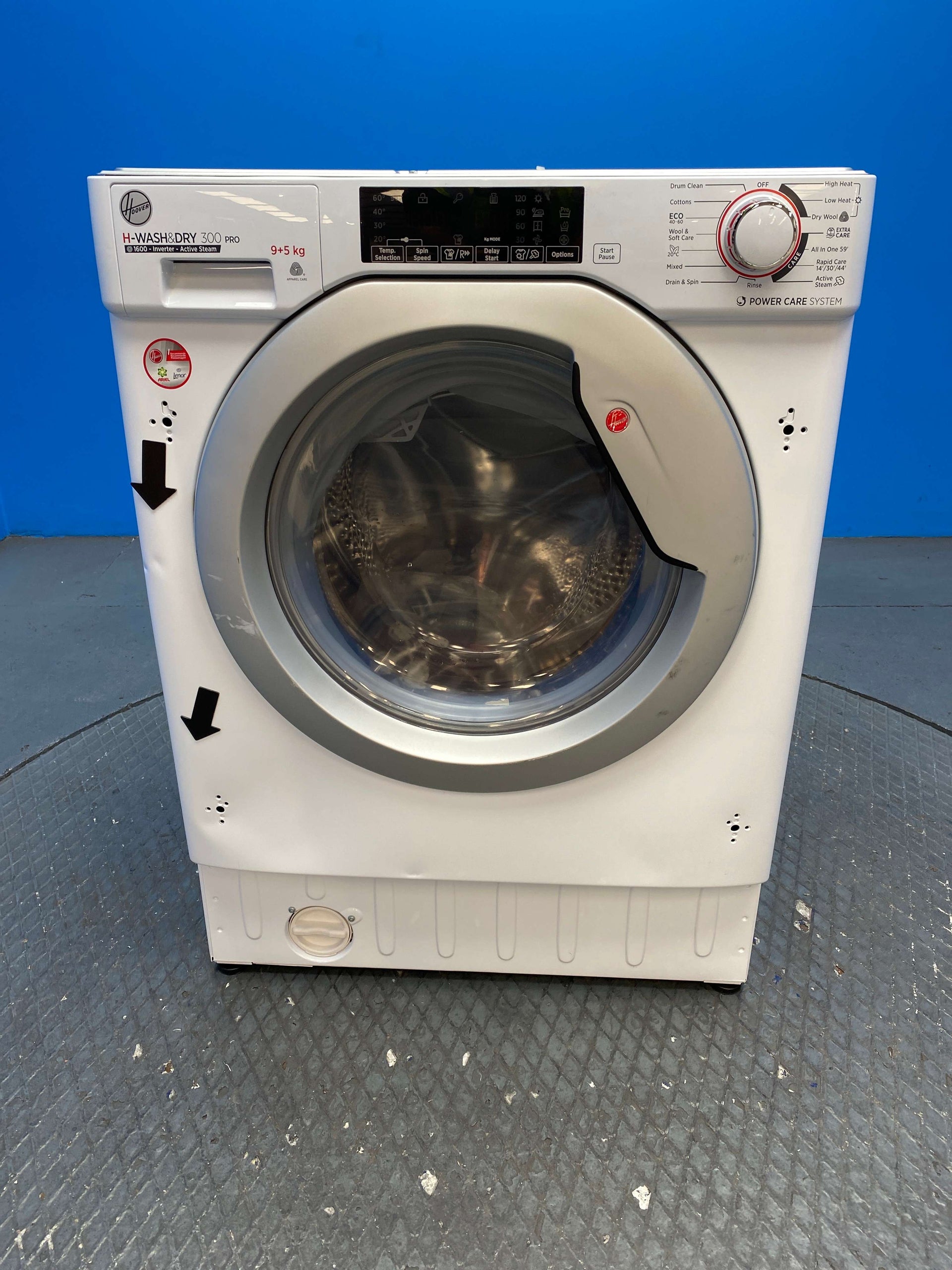 Hoover HBDOS695TAMSE Integrated 9kg / 5 kg 1600 Spin Washer Dryer
