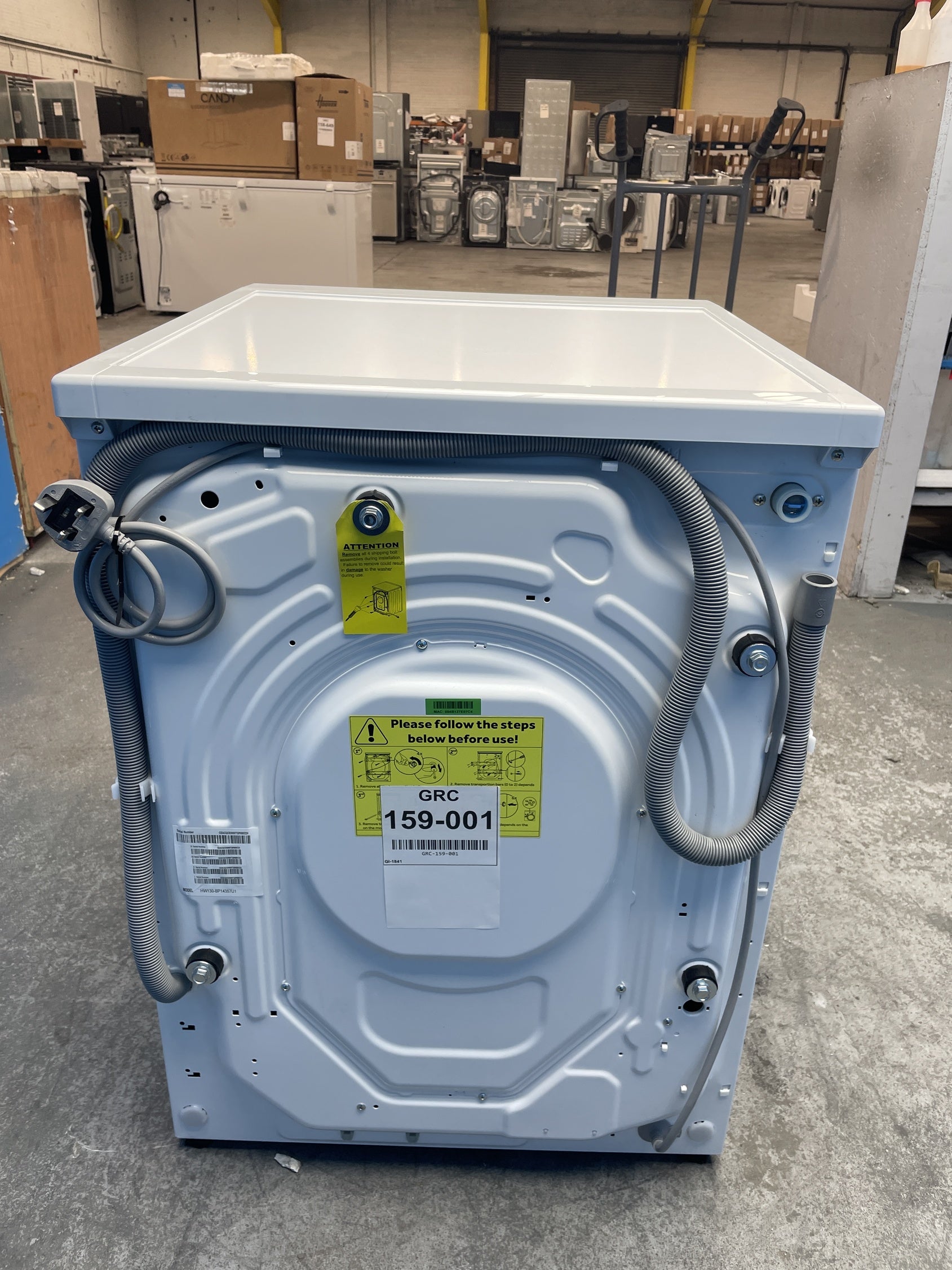 #GRC-159-001 - Haier HW130-BP14357U1 X Series 5 13kg 1400rpm Washing Machine