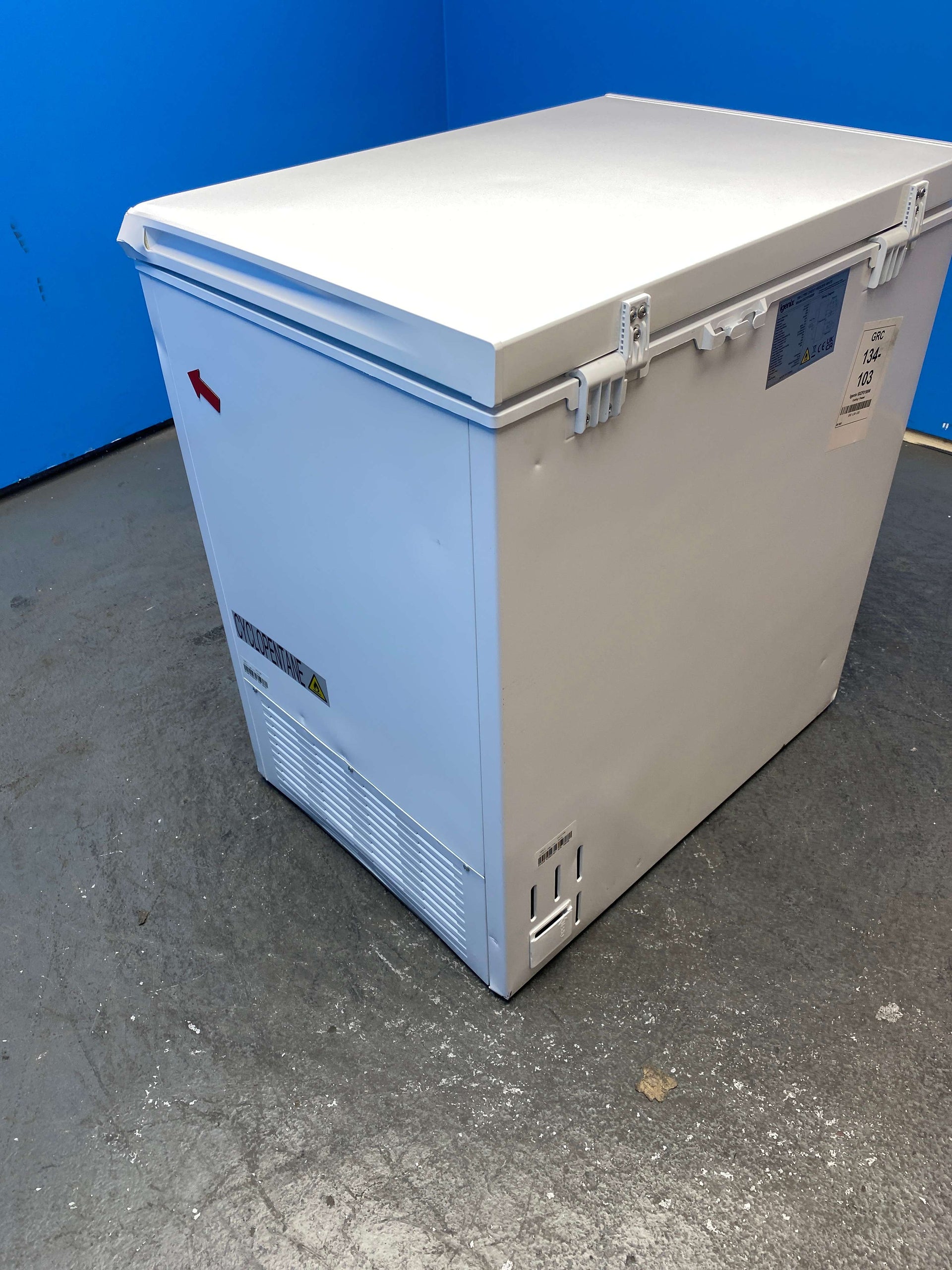 Igenix IGCF0198W 198 Litre Freestanding Chest Freezer
