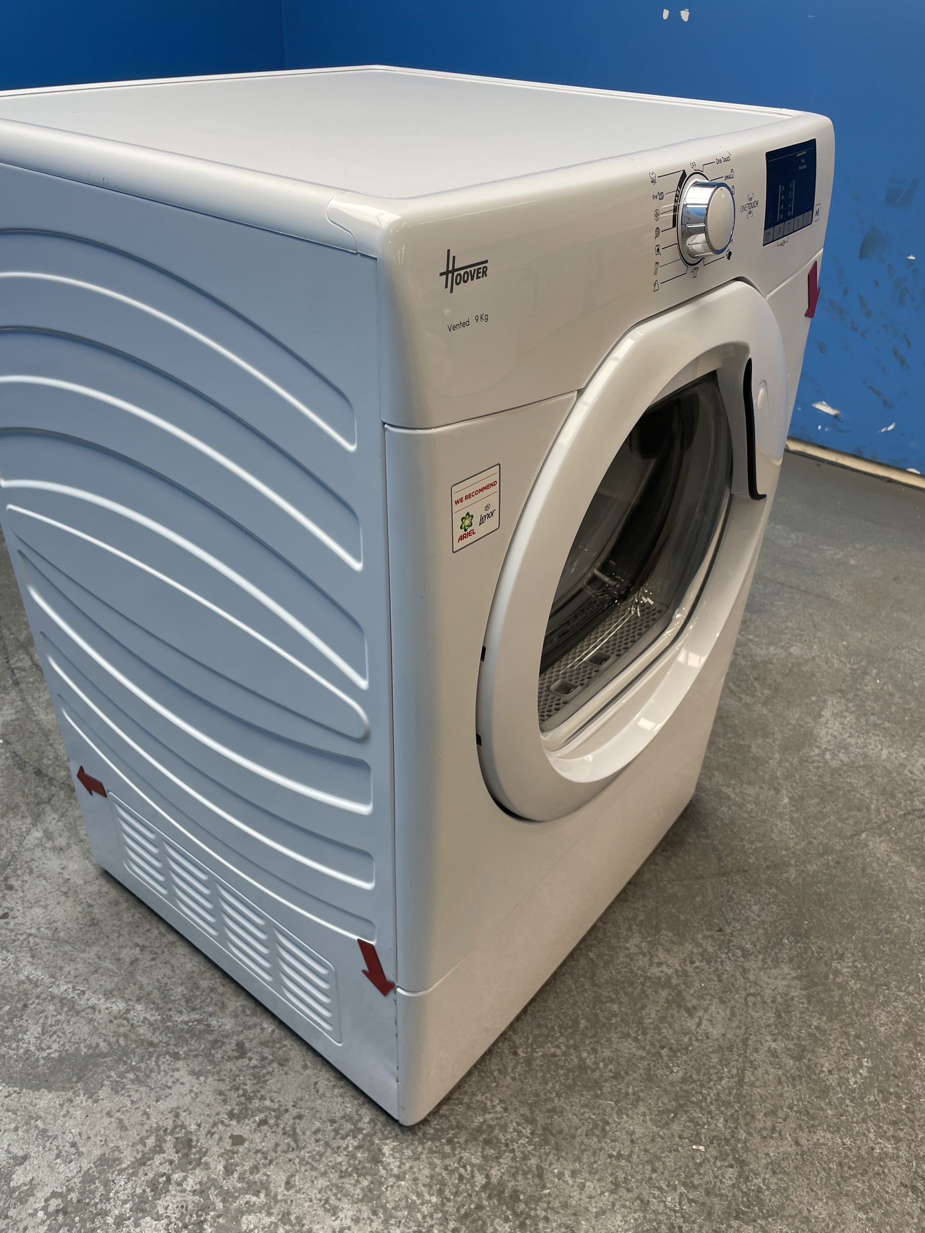 #GRC-157-717 - Hoover HLE V9DG-80 9kg Vented Tumble Dryer