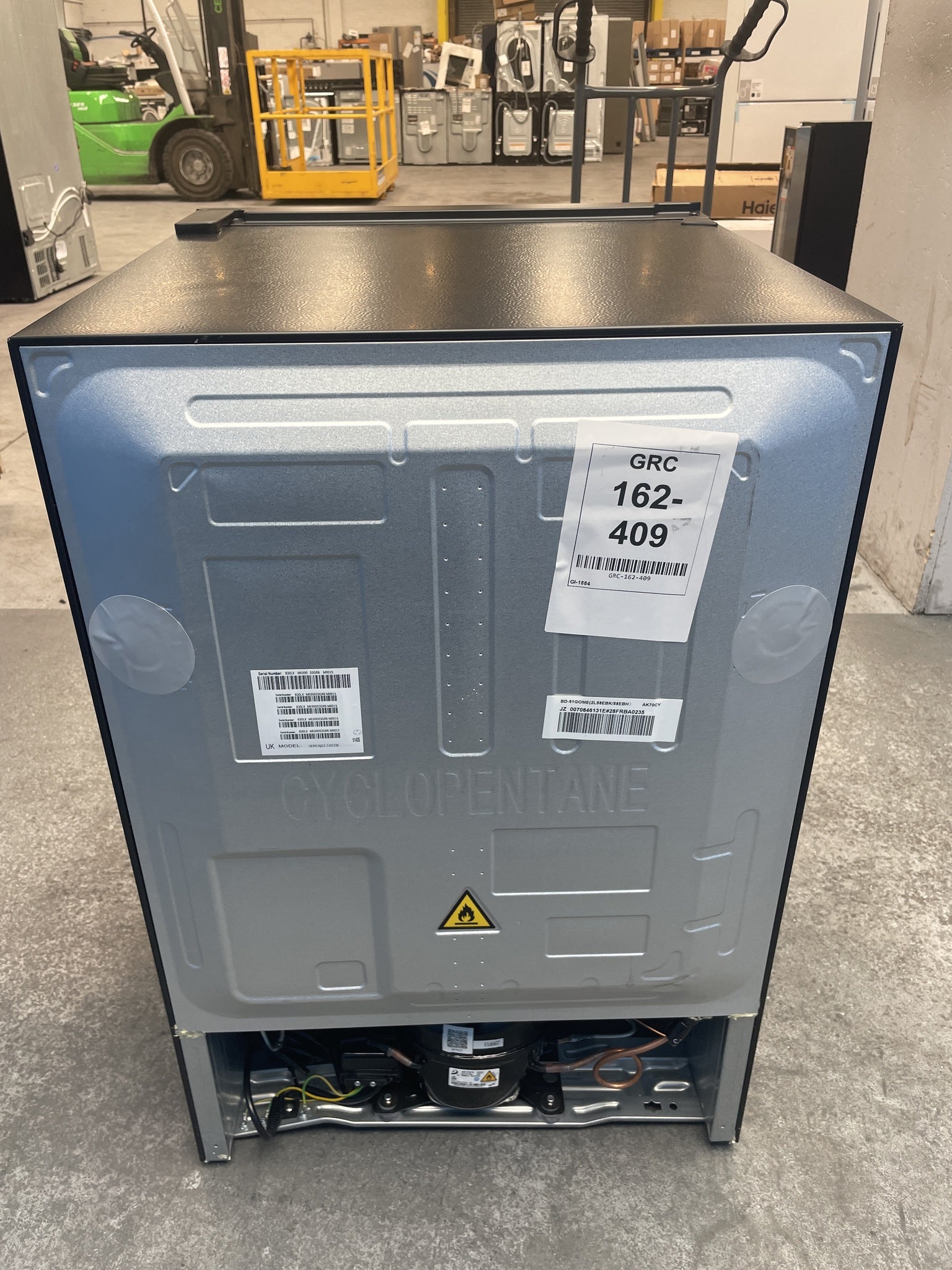 #GRC-162-409 - Hoover H-Freeze 300 HONUQ2L58EBK 90L Under Counter Freezer