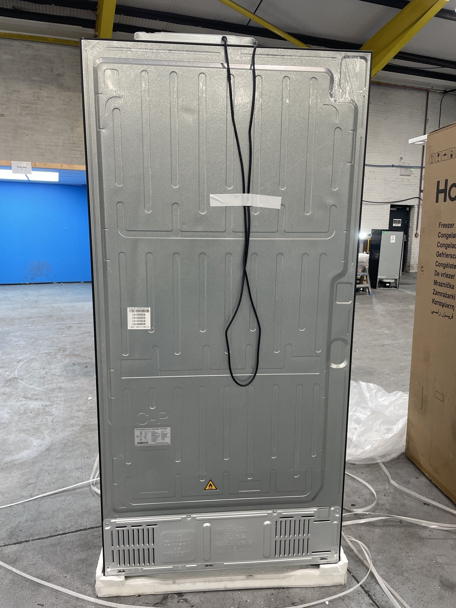 #GRC-157-890 - Haier HCR5919ENMB American Style Series 5 528 Litre Fridge Freezer