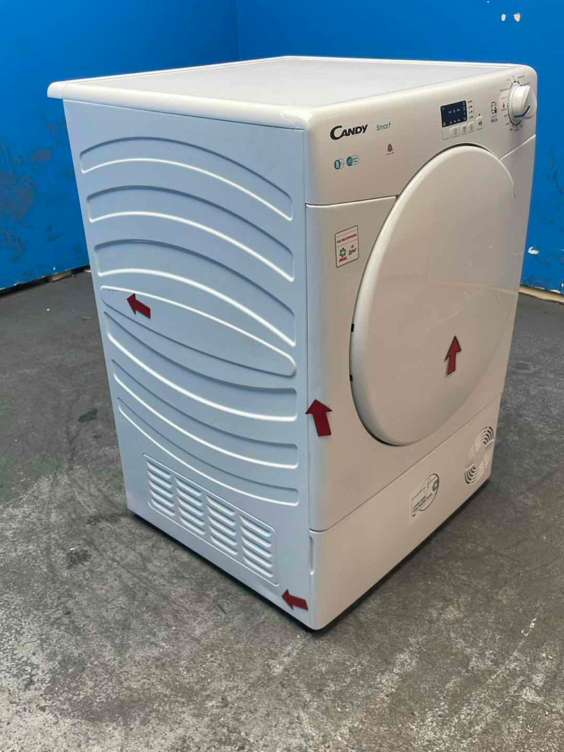 #GRC-162-095 - Candy Smart CSEC8LF-80 8kg Condenser Tumble Dryer