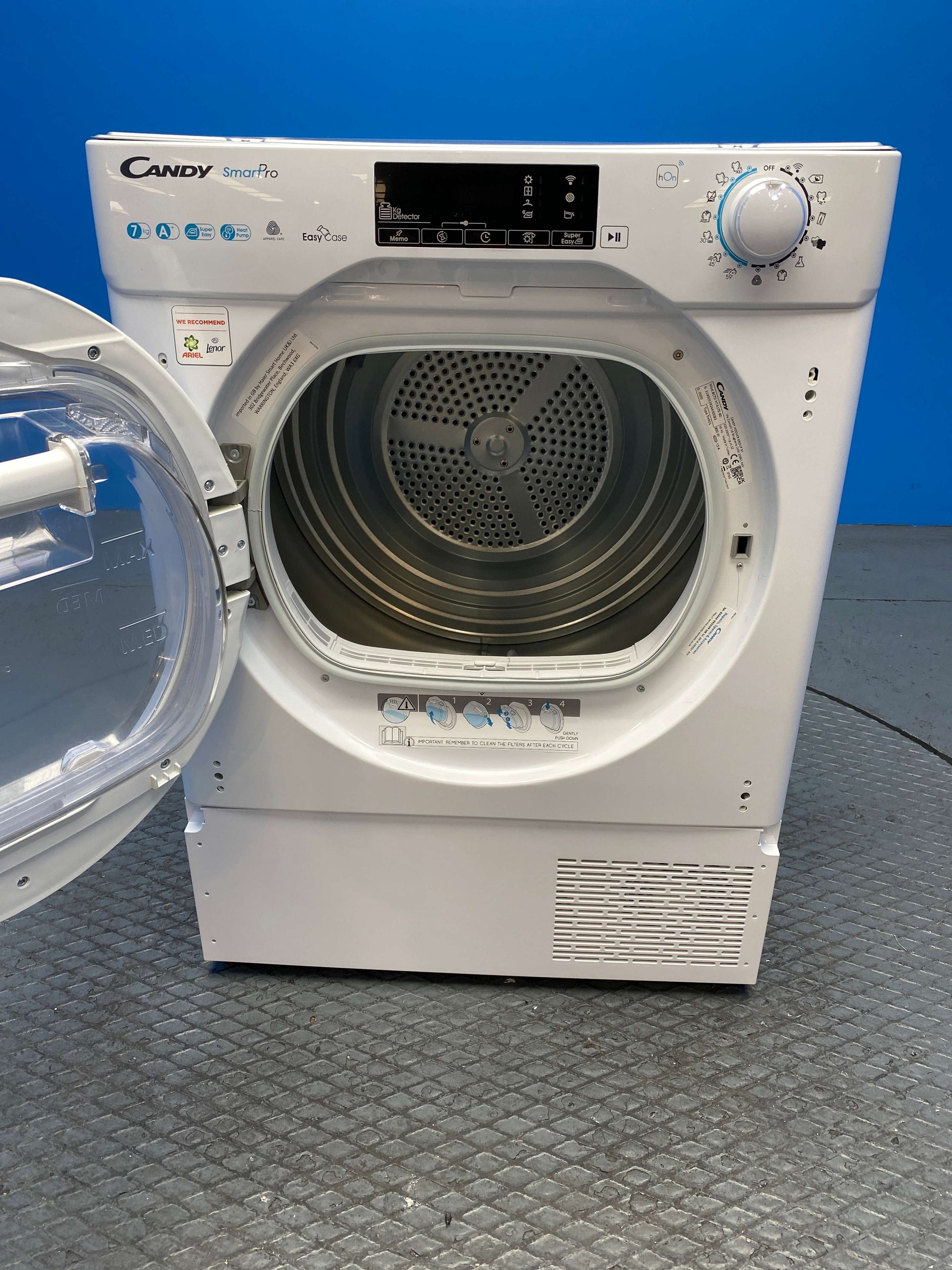 Candy BCTDH7A1TE 7kg Built In Heat Pump Tumble Dryer