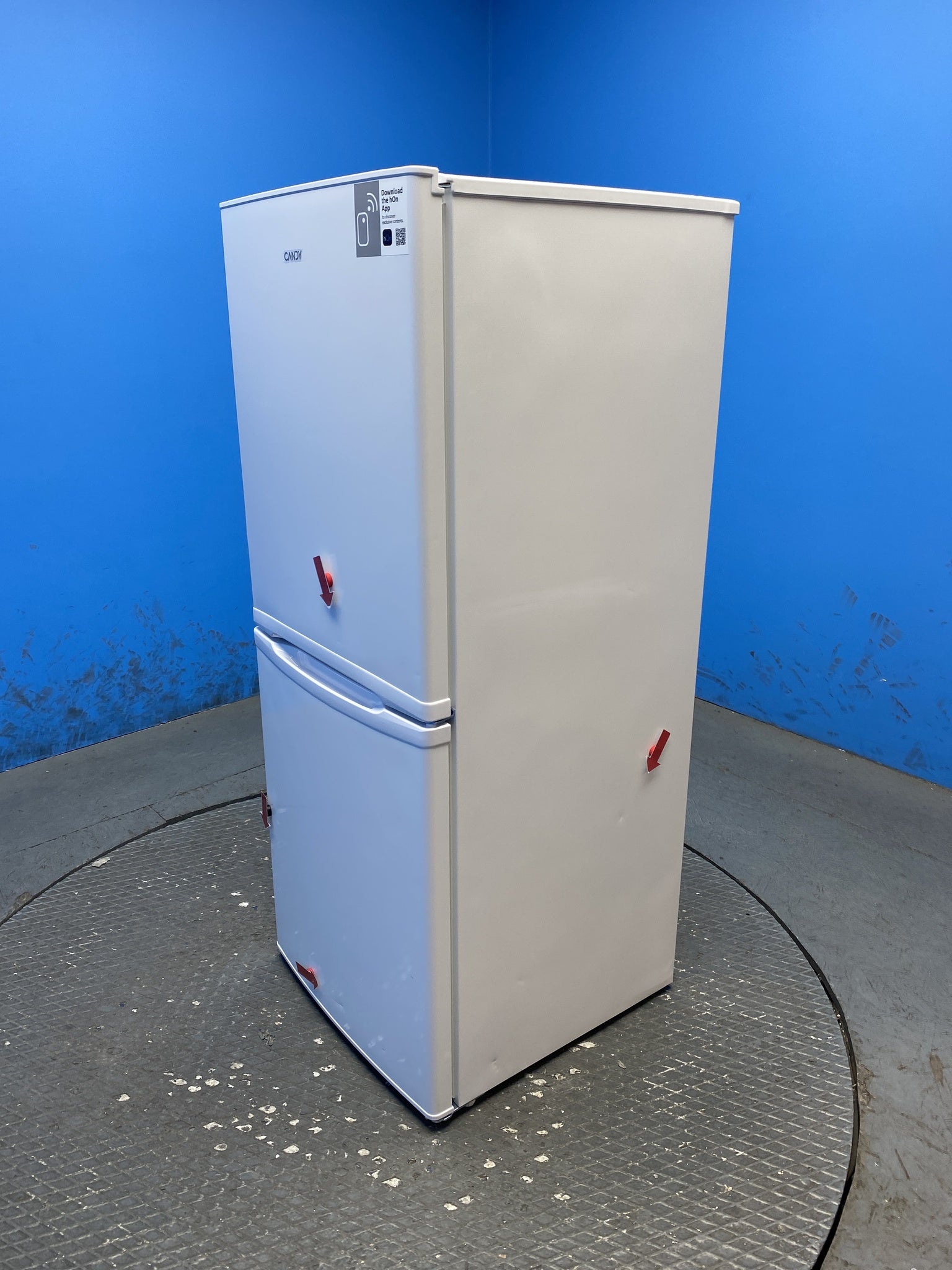 Candy CCH1S513EWK 185 Litre Combi Fridge Freezer