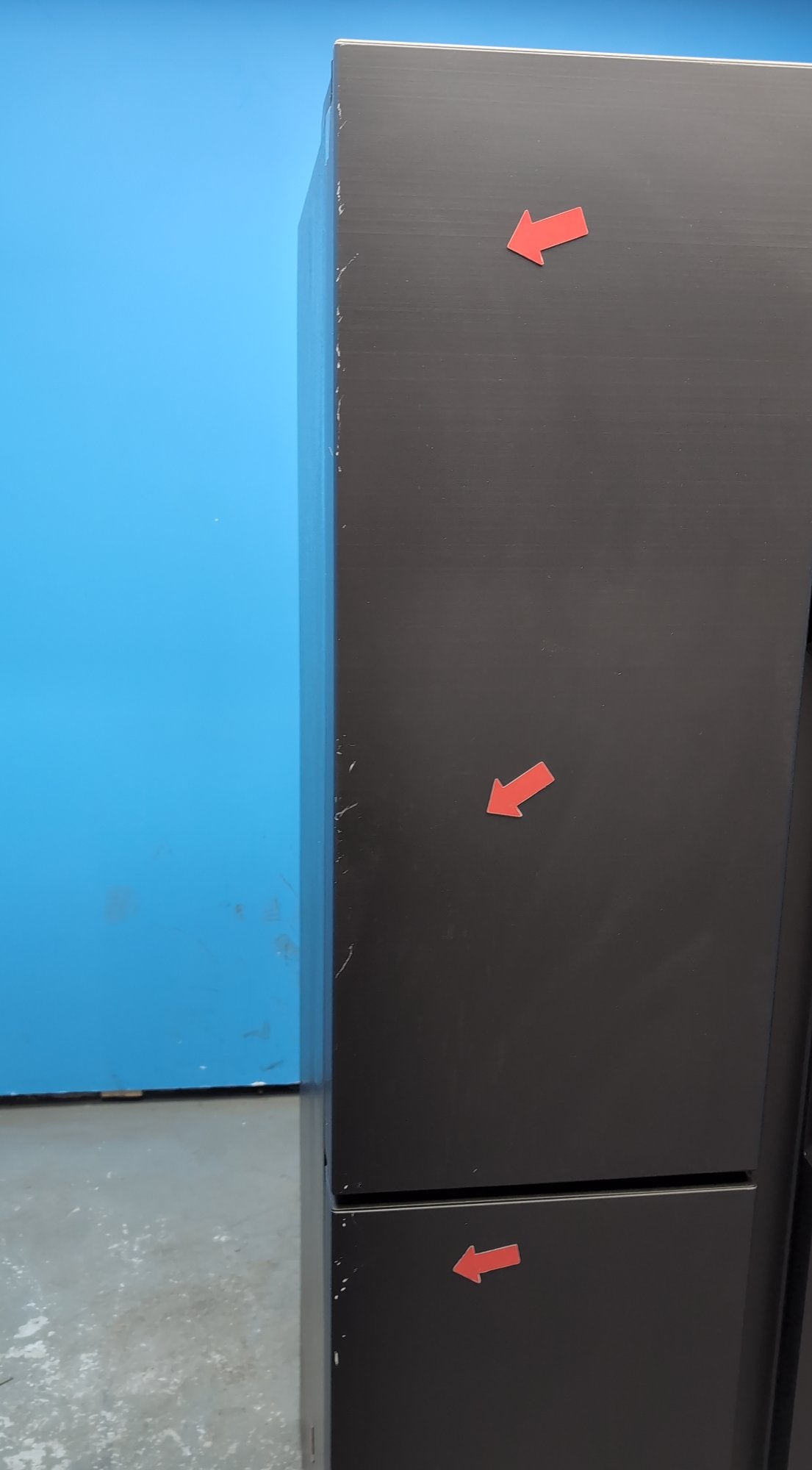 #GRC-163-452 - Haier American Style Fridge Freezer – 573L, Black, Total No Frost, Smart WiFi